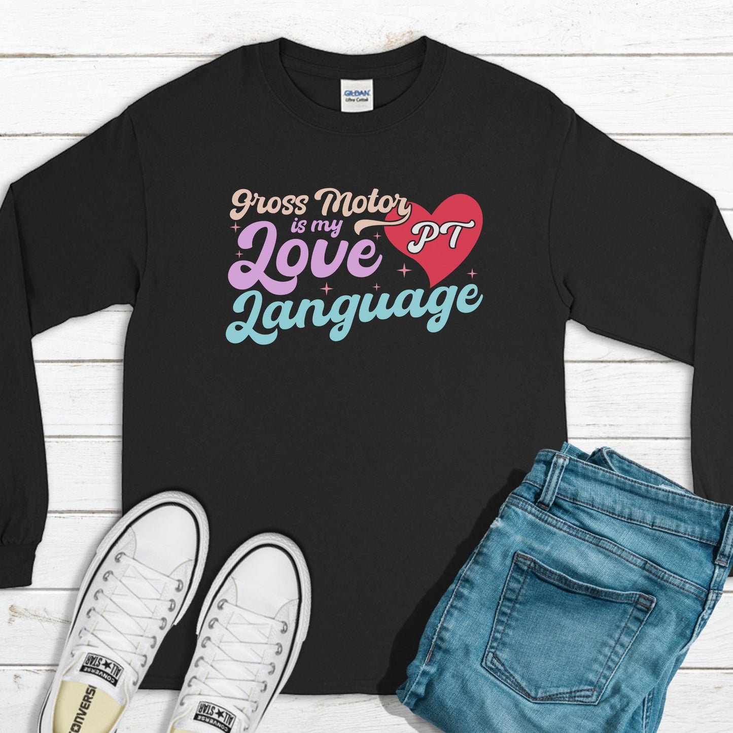 Gross Motor Is My Love Language PT Sweatshirt