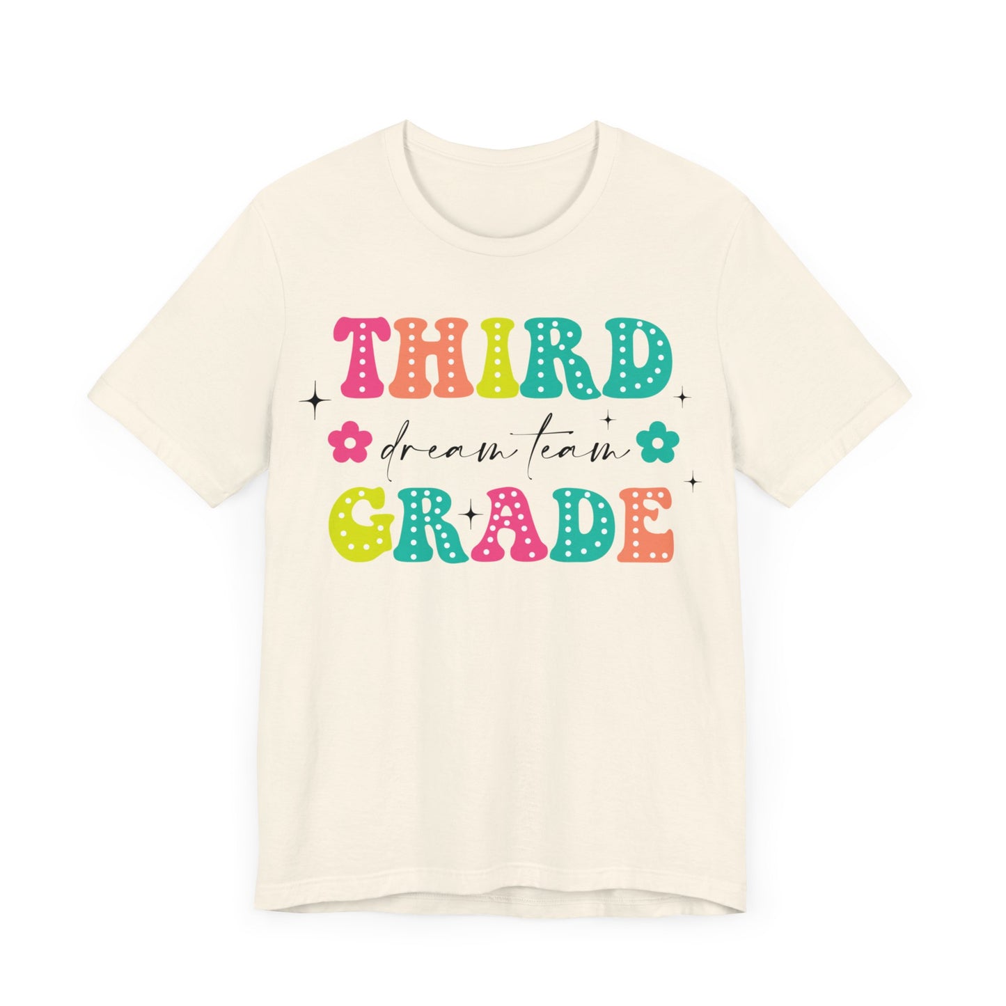 Third Grade Dream Team Shirt, School Shirt, Back To School Shirt, 3rd Grade Shirt, Gift for Teacher, Gift for Student