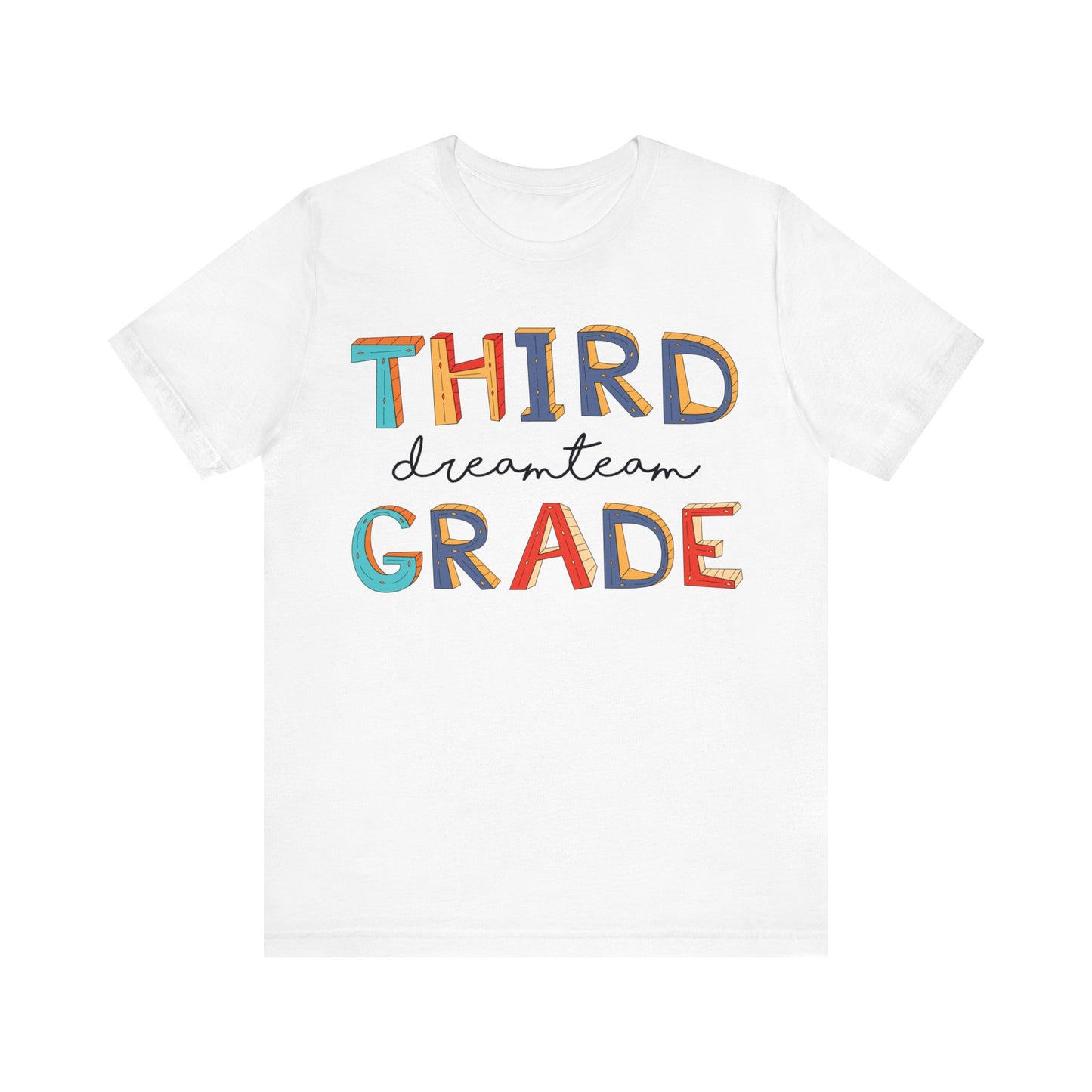 Third Grade Dream Team Shirt, School Shirt, Back To School Shirt, 3rd Grade Shirt, Gift for Teacher, Gift for Student