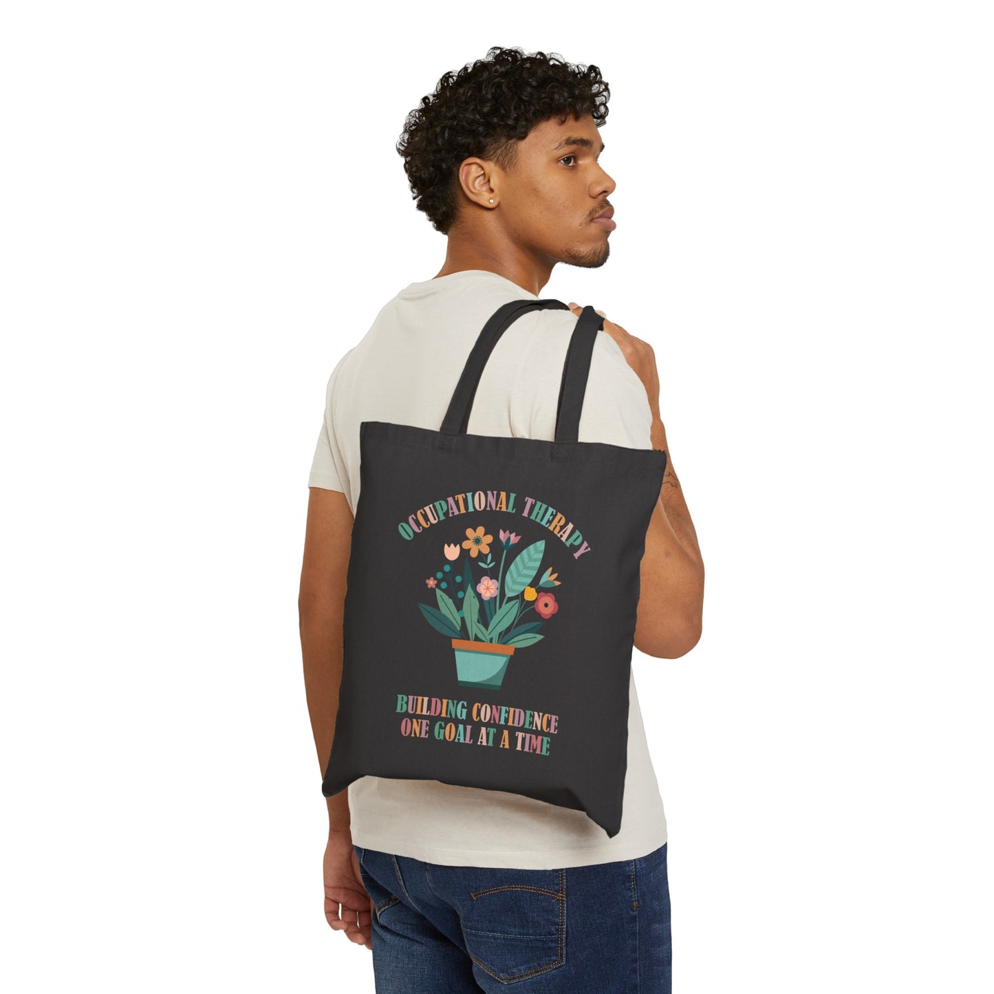 Occupational Therapy Building Confidence One Goal At A Time Tote Bag