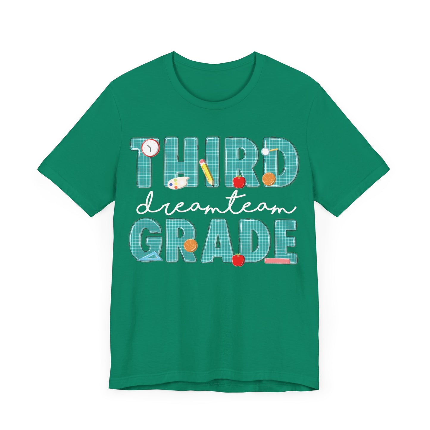 Third Grade Dream Team Shirt, School Shirt, Back To School Shirt, 3rd Grade Shirt, Gift for Teacher, Gift for Student