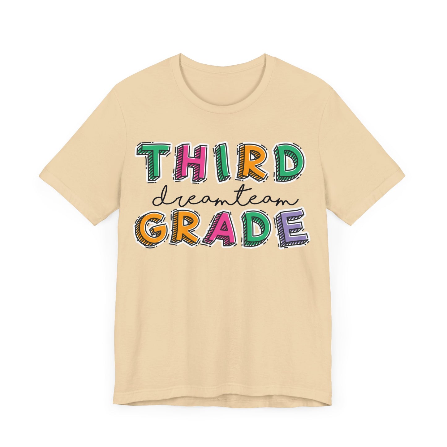 Third Grade Dream Team Shirt, School Shirt, Back To School Shirt, 3rd Grade Shirt, Gift for Teacher, Gift for Student