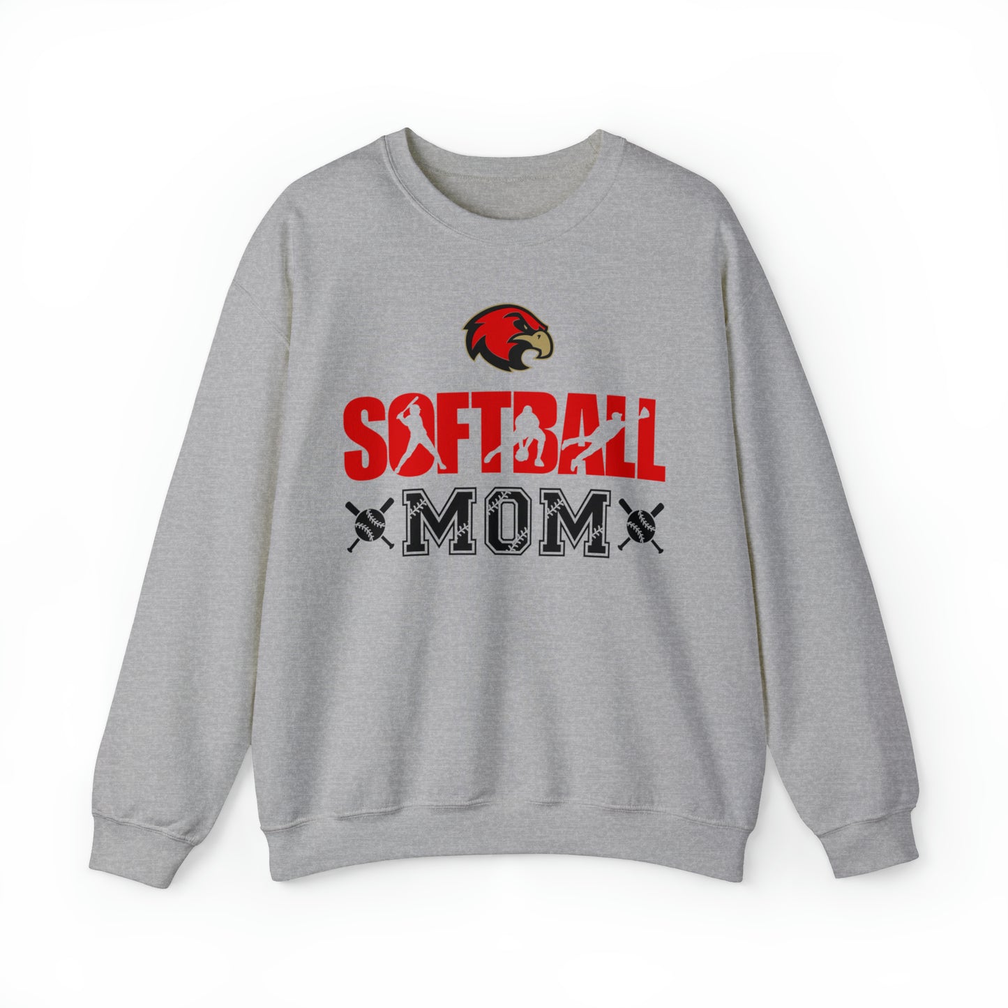 Ravenwood Softball Mom Crewneck Sweatshirt