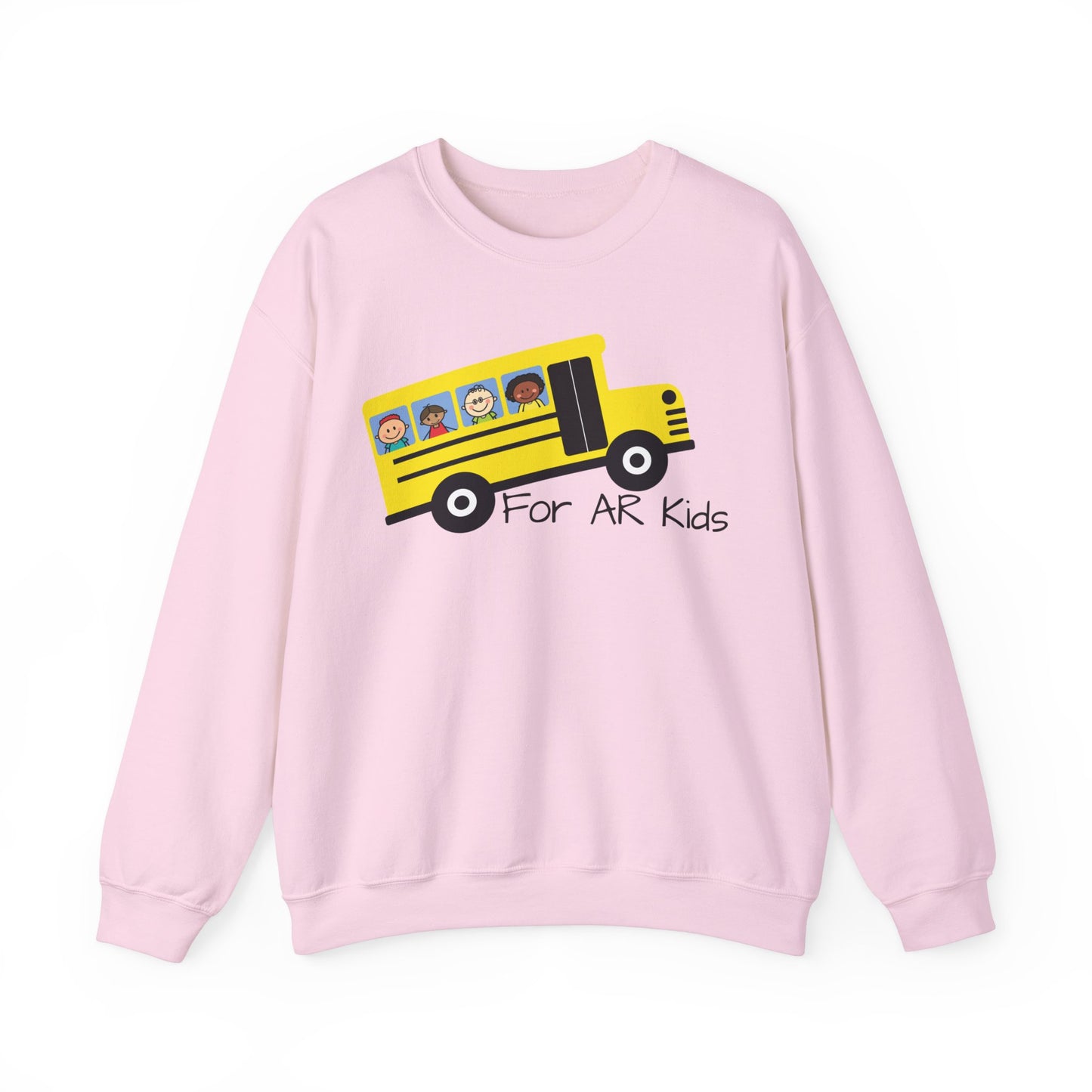 School Bus Sweatshirt, AR Kids Sweatshirt, School Sweater, Cute Children's Bus Sweatshirt