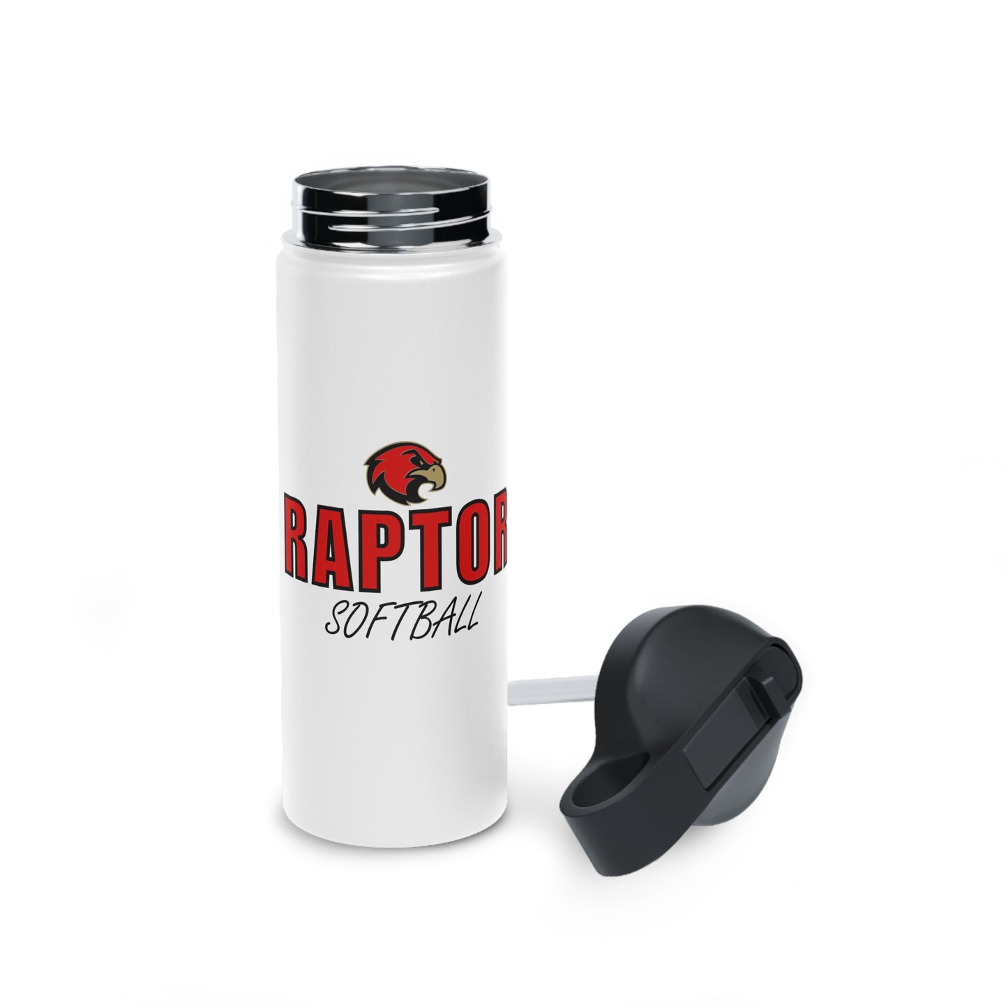 Raptor Stainless Steel Water Bottle, Standard Lid