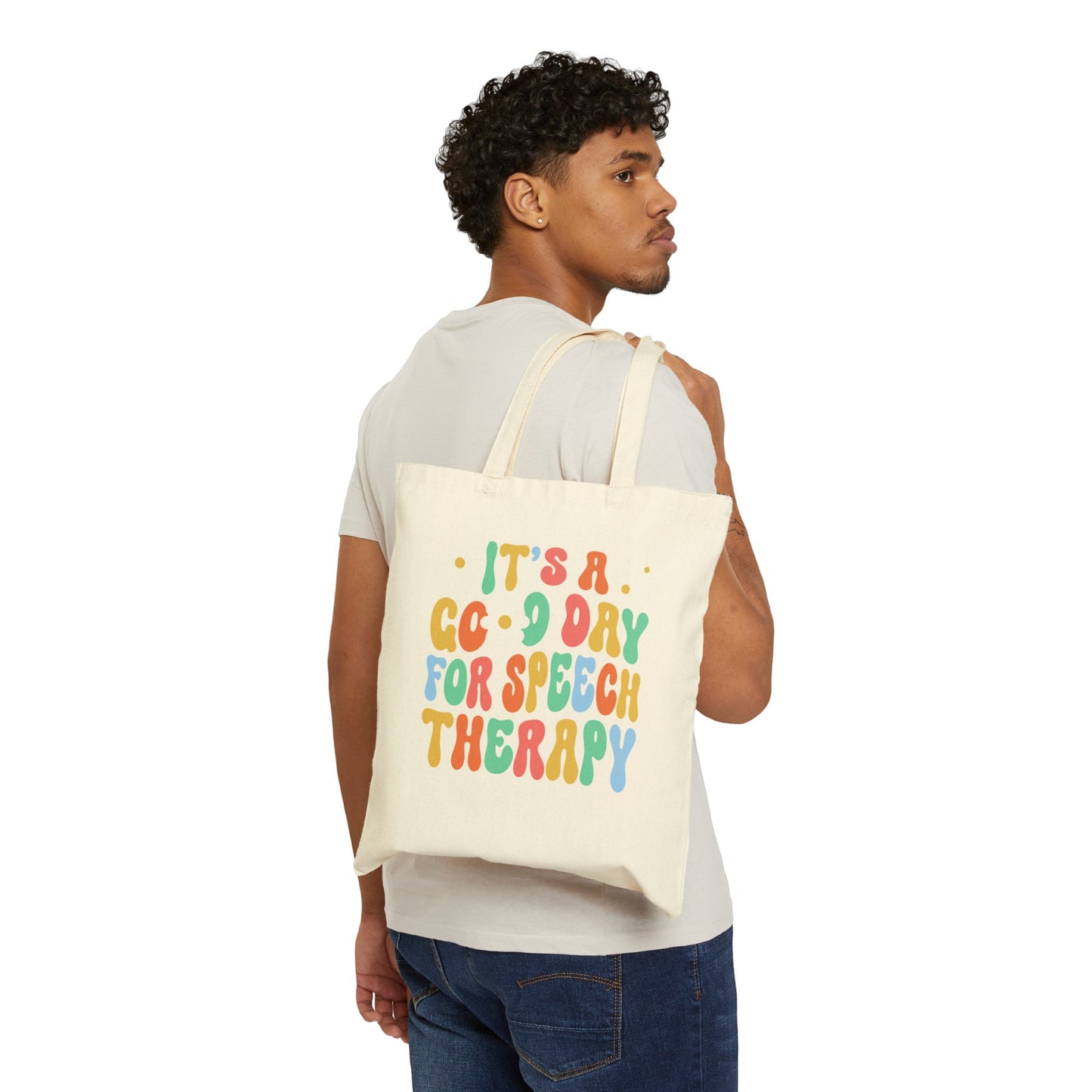 It's A Good Day For Speech Therapy Totebag, Speech Pathologist Totebag, SLP Totebag, Therapist Totebag