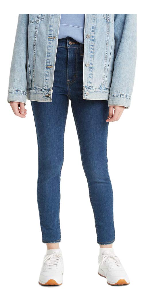 Levi's Women's Mile High Super Skinny Jeans, Toronto Tears, 27 (US 4) R