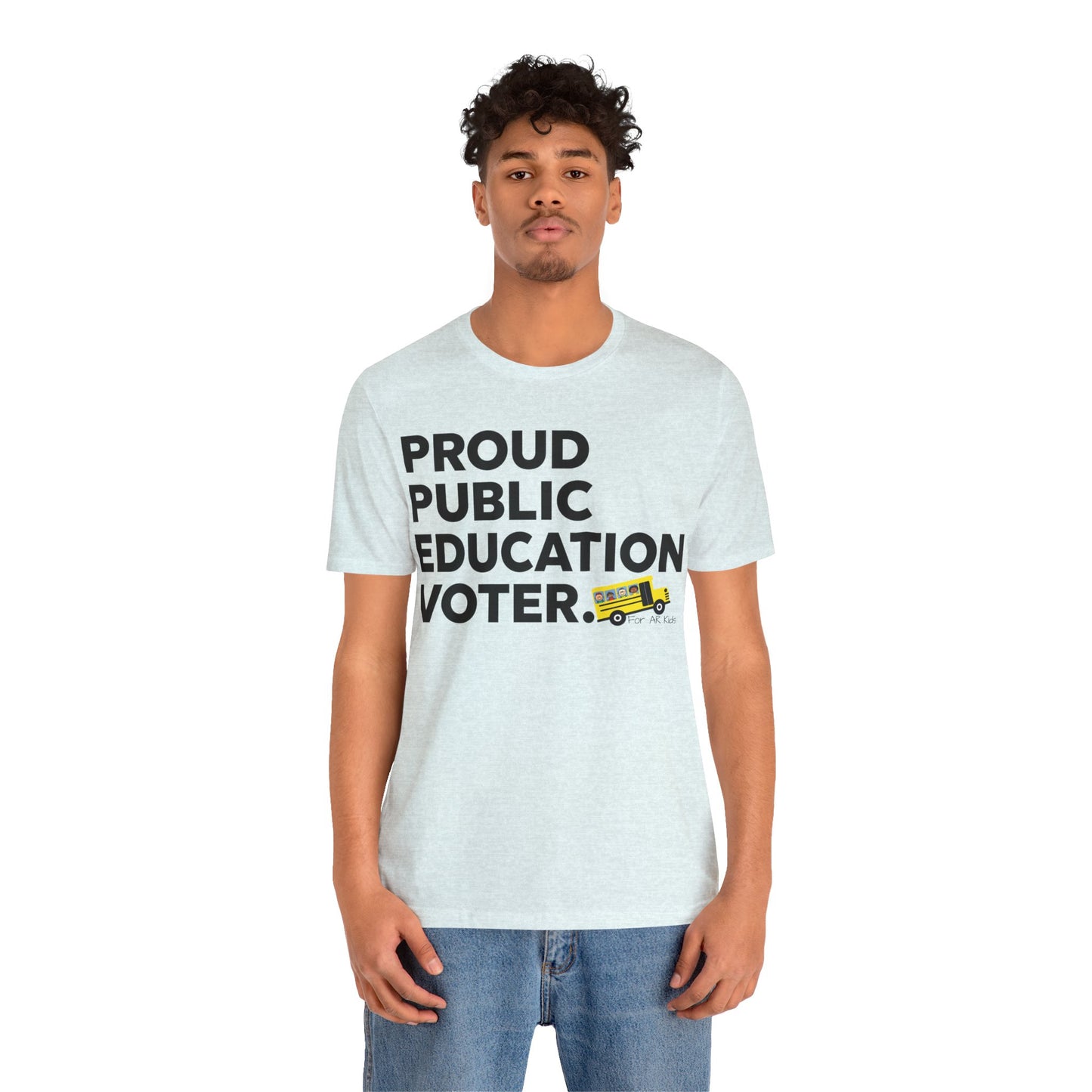 Proud Public Education Voter Shirt, AR Kids Shirt, School Bus Shirt, Funny Quote Shirt, Graphic Tee