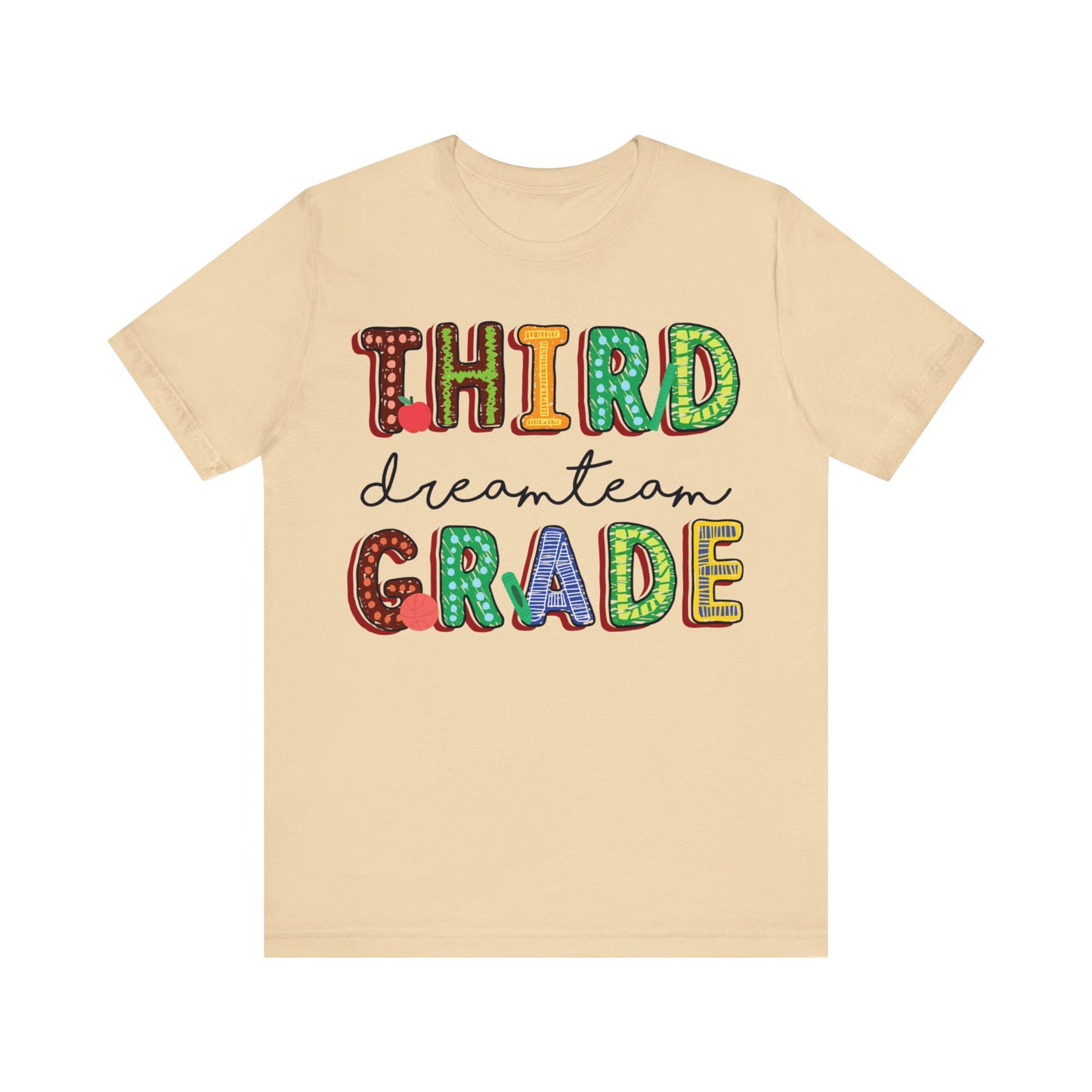 Third Grade Dream Team Shirt, School Shirt, Back To School Shirt, 3rd Grade Shirt, Gift for Teacher, Gift for Student