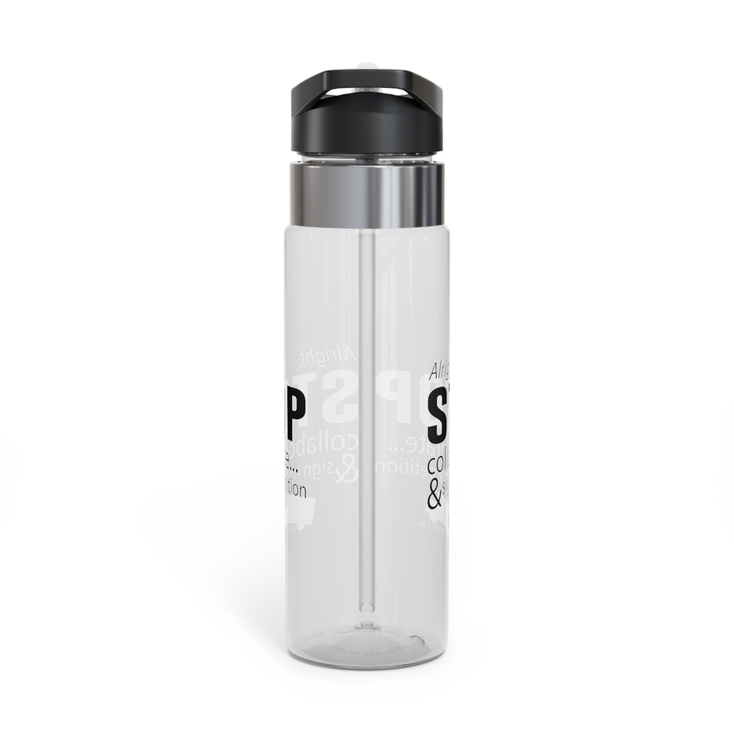 Alright Stop Collaborate and Sign My Petition Water Bottle, AR Kids Water Bottle, Kensington Tritan™ Sport Bottle, 20oz