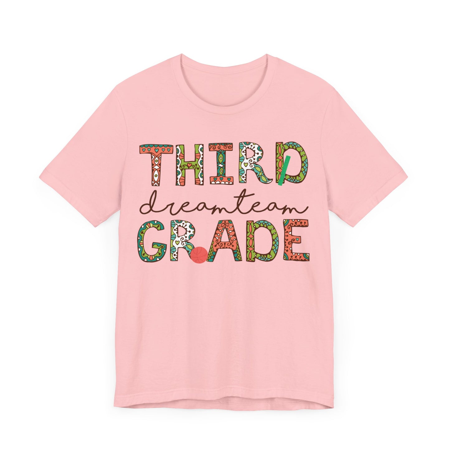 Third Grade Dream Team Shirt, School Shirt, Back To School Shirt, 3rd Grade Shirt, Gift for Teacher, Gift for Student