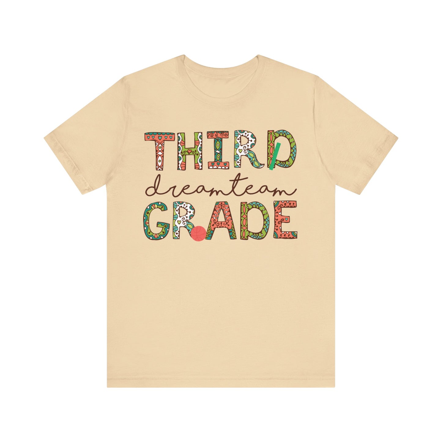 Third Grade Dream Team Shirt, School Shirt, Back To School Shirt, 3rd Grade Shirt, Gift for Teacher, Gift for Student