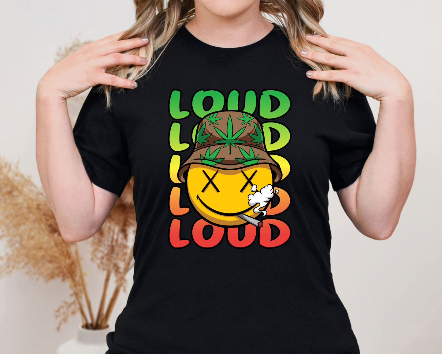 Cannabis T-Shirt Shirt Weed Tee Marijuana Funny 420 Hemp Leaf Pot Stoner Cotton