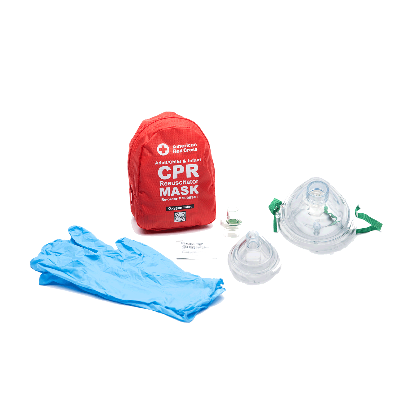 American Red Cross Adult Child and Infant CPR Mask Resuscitator Rescue