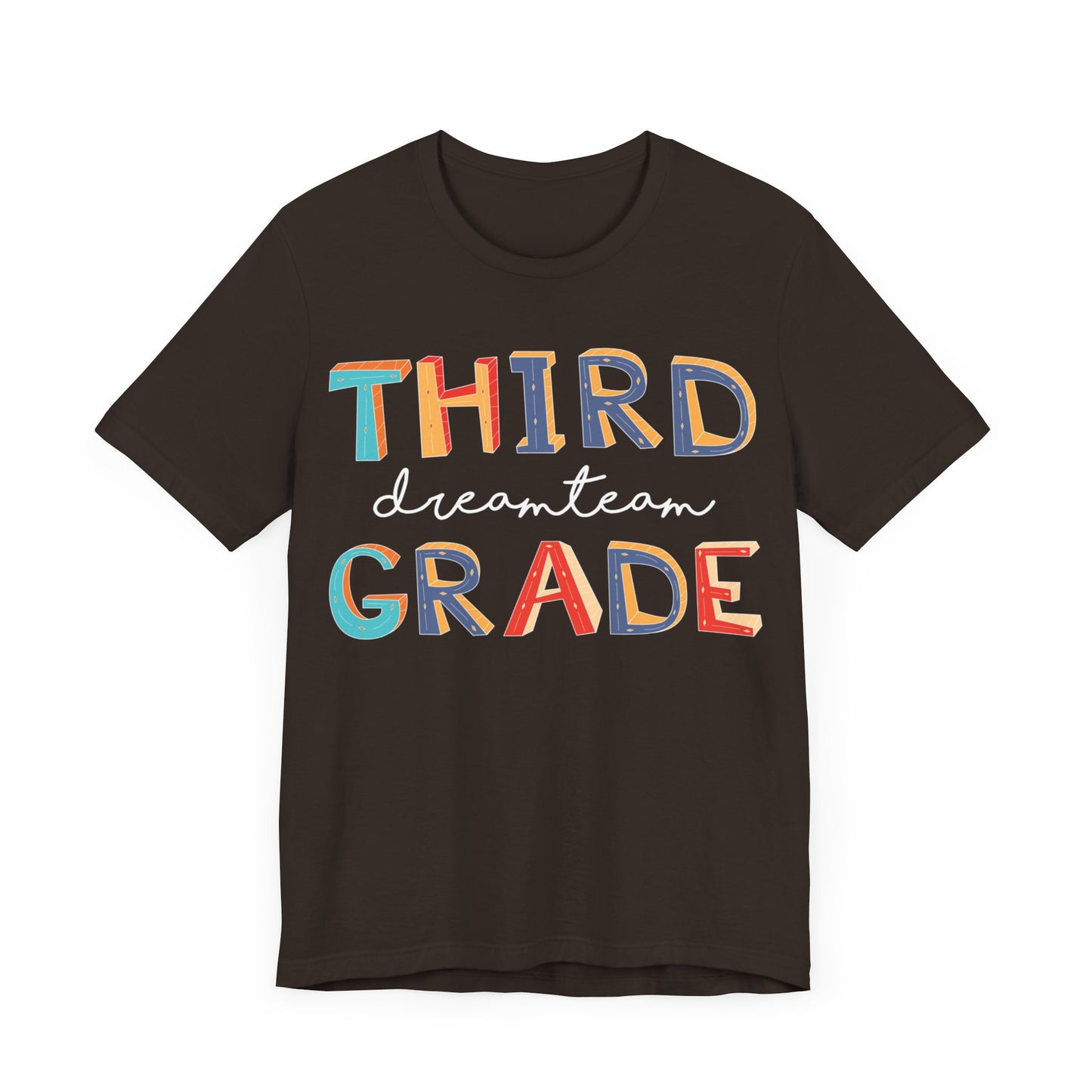 Third Grade Dream Team Shirt, School Shirt, Back To School Shirt, 3rd Grade Shirt, Gift for Teacher, Gift for Student