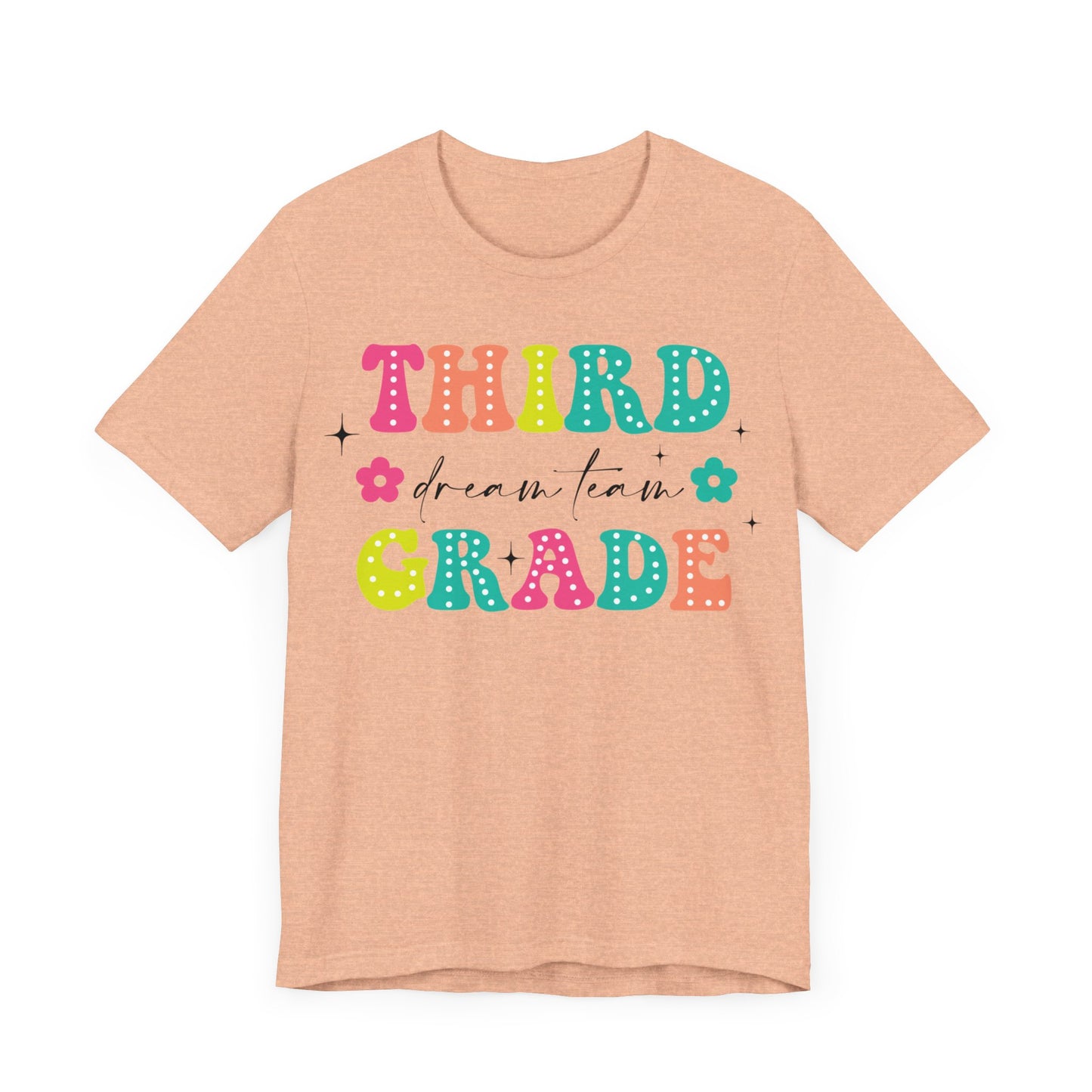 Third Grade Dream Team Shirt, School Shirt, Back To School Shirt, 3rd Grade Shirt, Gift for Teacher, Gift for Student