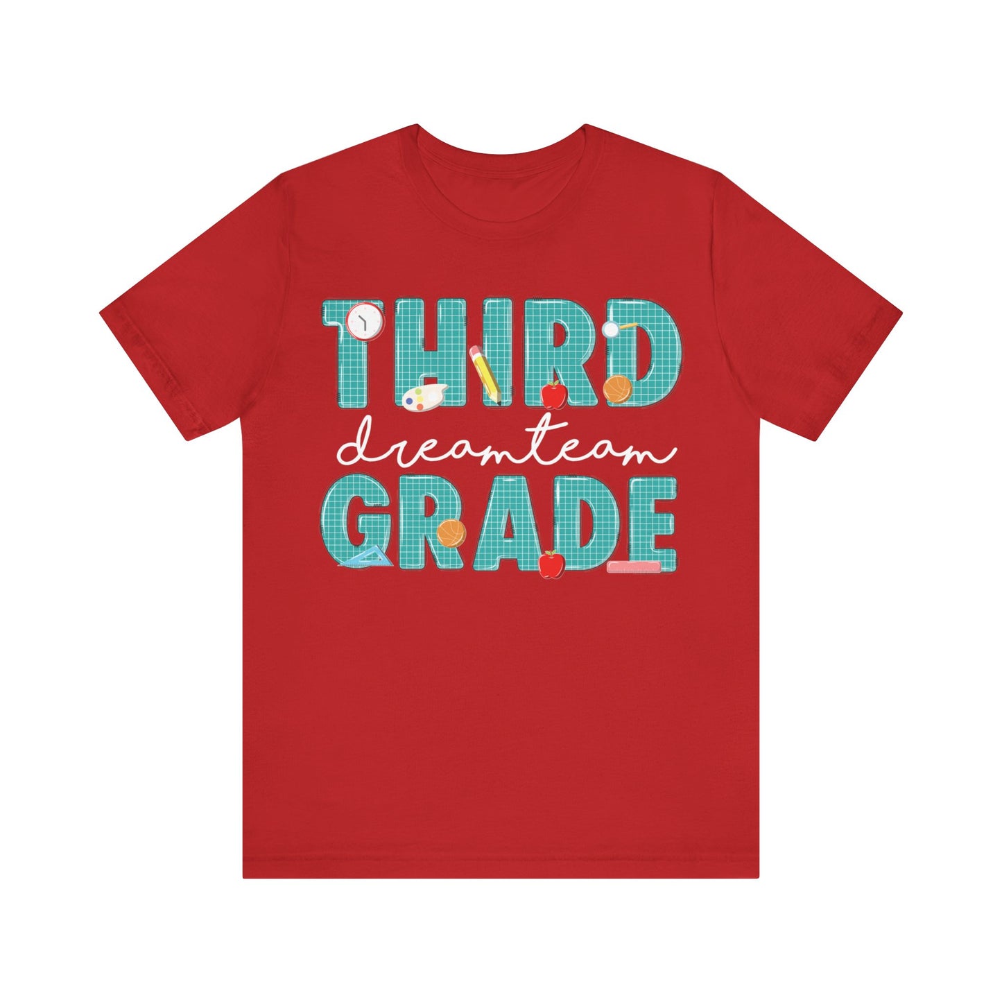 Third Grade Dream Team Shirt, School Shirt, Back To School Shirt, 3rd Grade Shirt, Gift for Teacher, Gift for Student