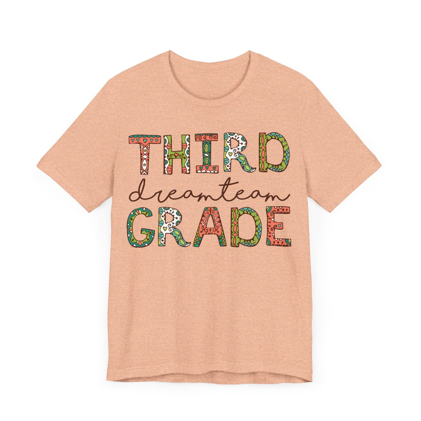 Third Grade Dream Team Shirt, School Shirt, Back To School Shirt, 3rd Grade Shirt, Gift for Teacher, Gift for Student