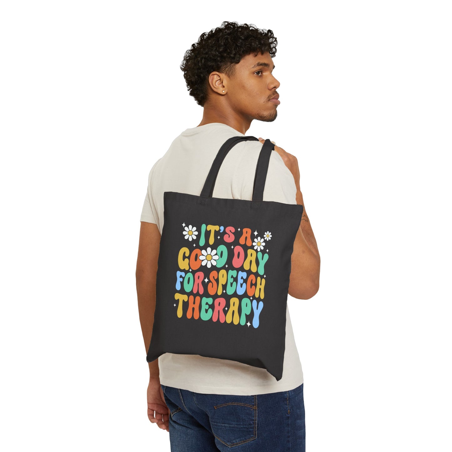 It's A Good Day For Speech Therapy Totebag, Speech Pathologist Totebag, SLP Totebag, Therapist Totebag