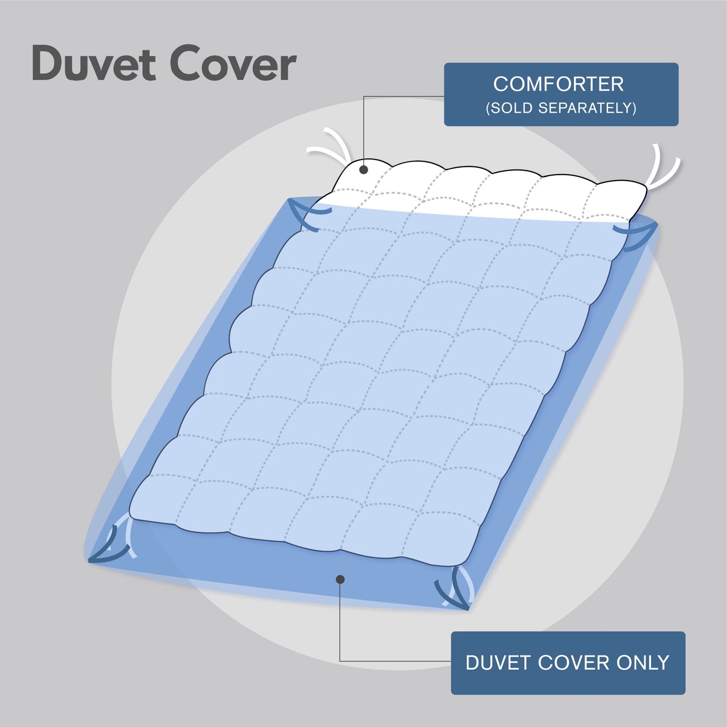 Home Essence Apartment Alyssa Velvet Duvet Cover Set