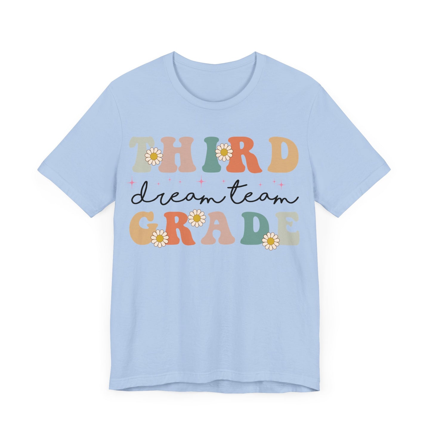 Third Grade Dream Team Shirt, School Shirt, Back To School Shirt, 3rd Grade Shirt, Gift for Teacher, Gift for Student