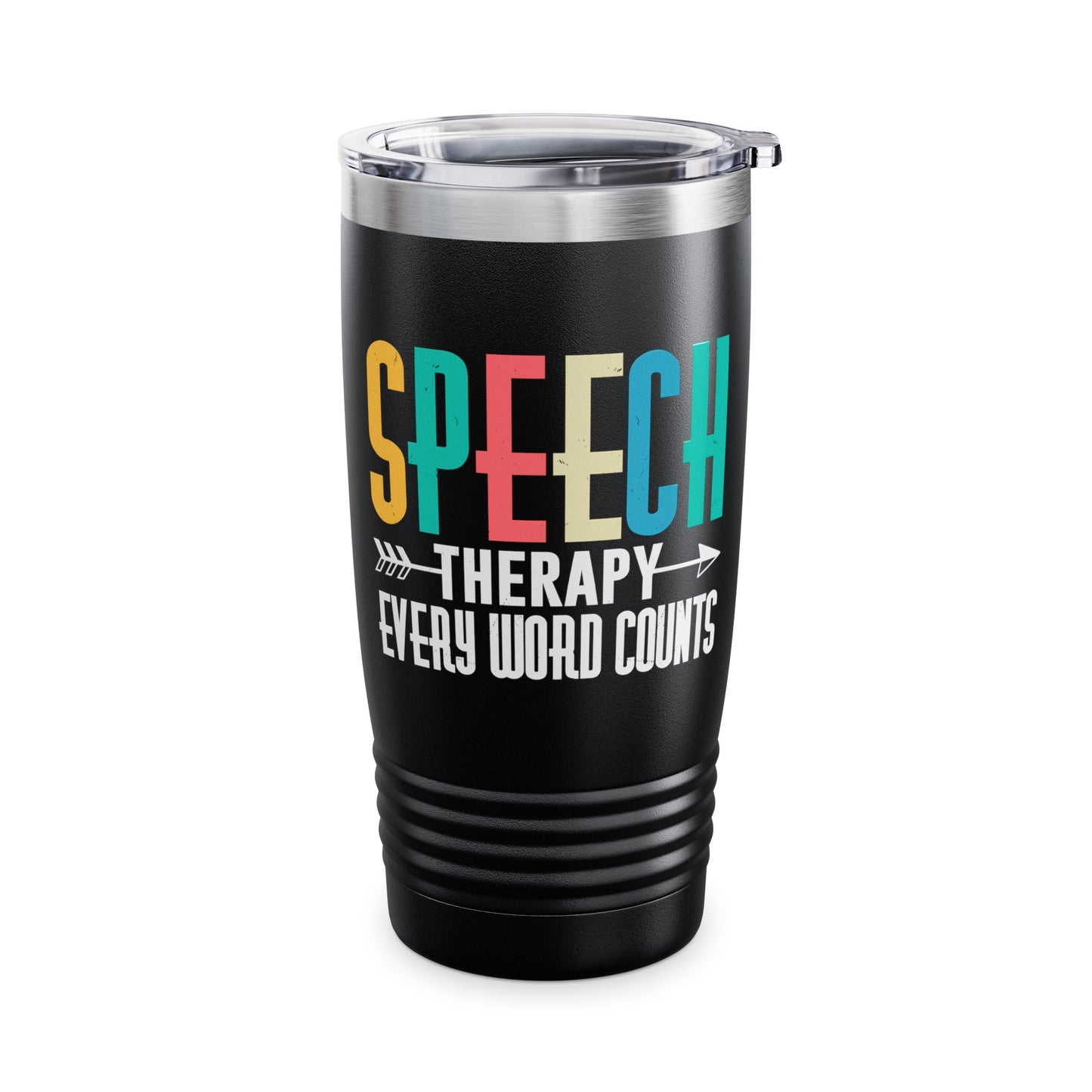 Speech Therapy Every Word Counts Tumbler, Speech Pathologist Tumbler, SLP Tumbler, Therapist Tumbler, Therapy Tumbler