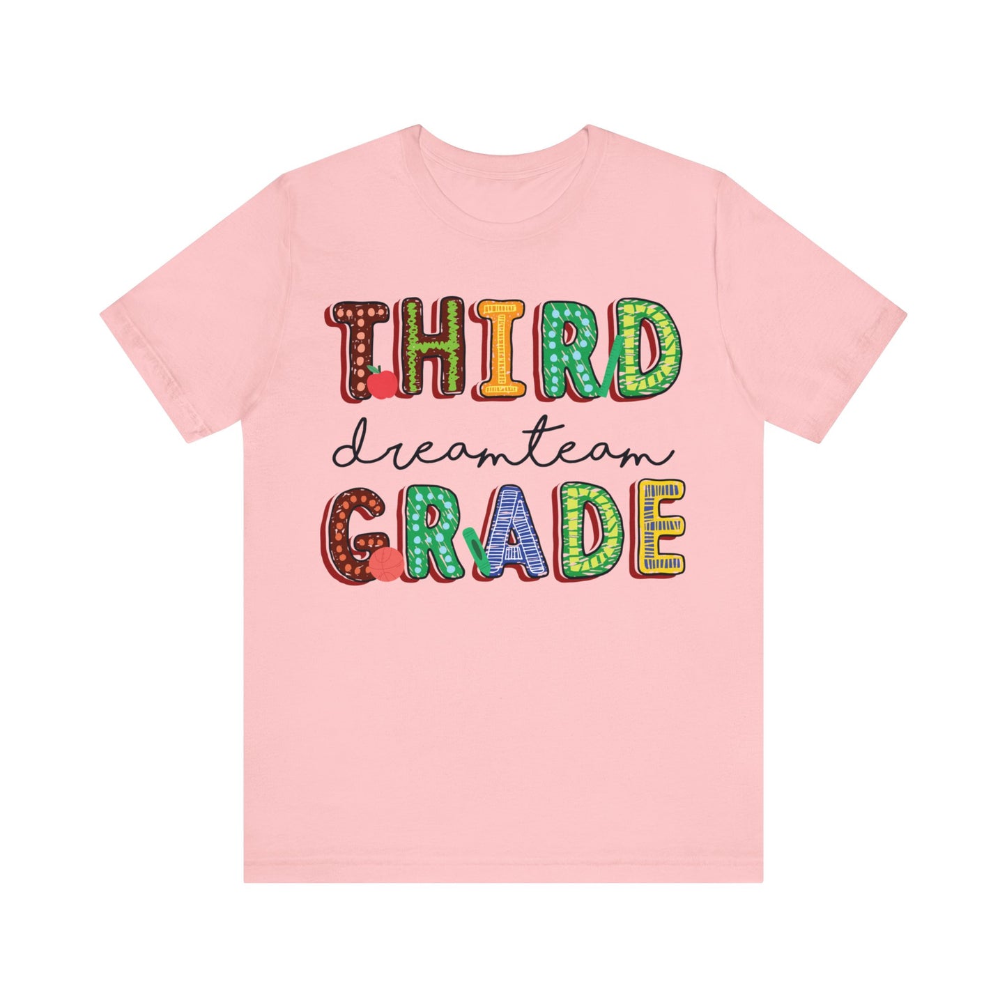 Third Grade Dream Team Shirt, School Shirt, Back To School Shirt, 3rd Grade Shirt, Gift for Teacher, Gift for Student