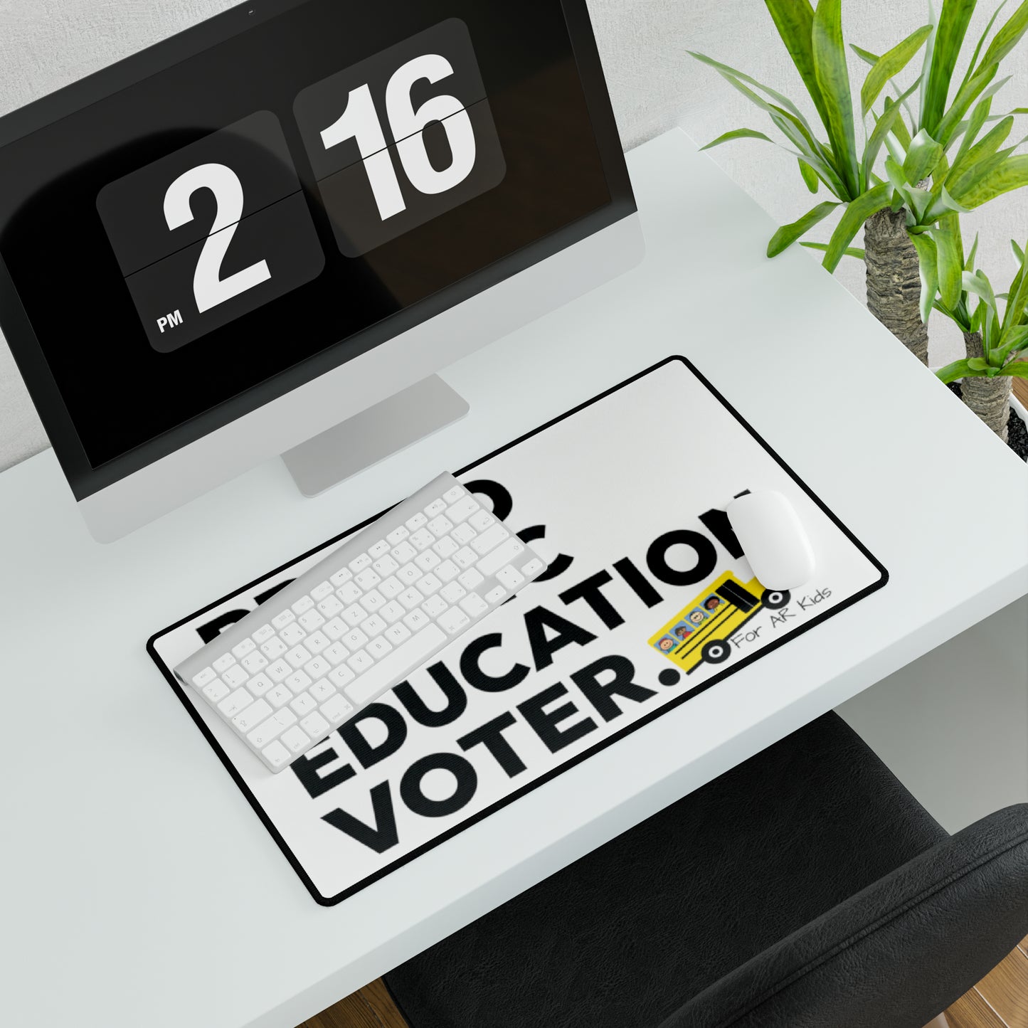 Proud Public Education Voter Desk Mats, AR Kids Desk Mats, Desk Pad, Office Gifts