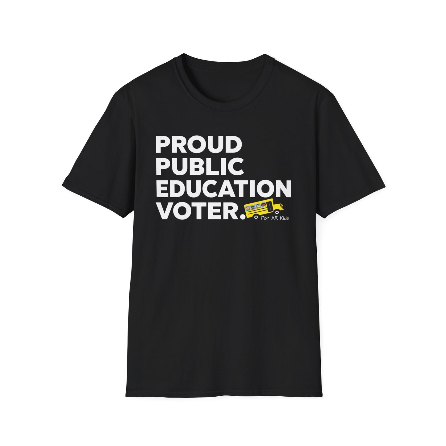 Proud Public Education Voter Shirt, AR Kids Shirt, School Bus Shirt