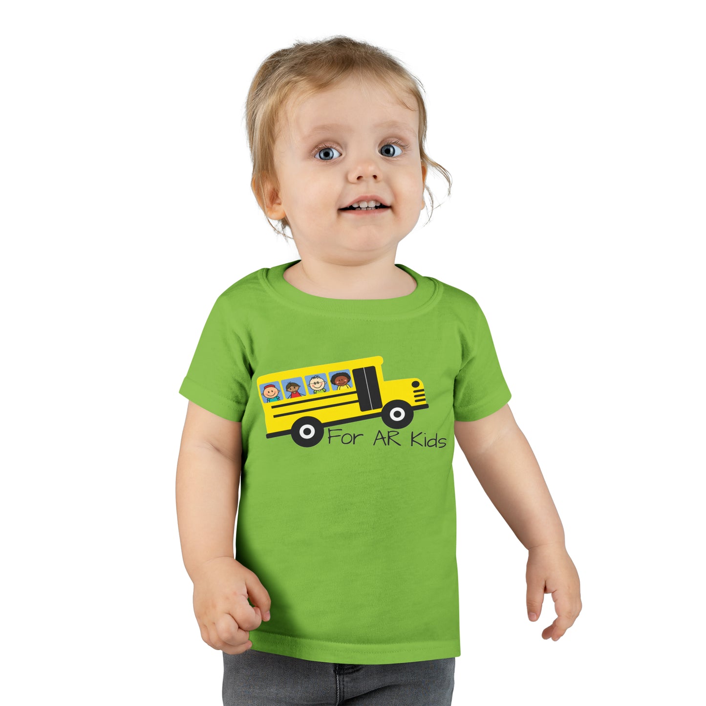 School Bus Toodler Shirt, AR Kids Shirt, Toodler Shirt, Cute Children's School Bus Shirt, Student's Bus Toodler Shirt