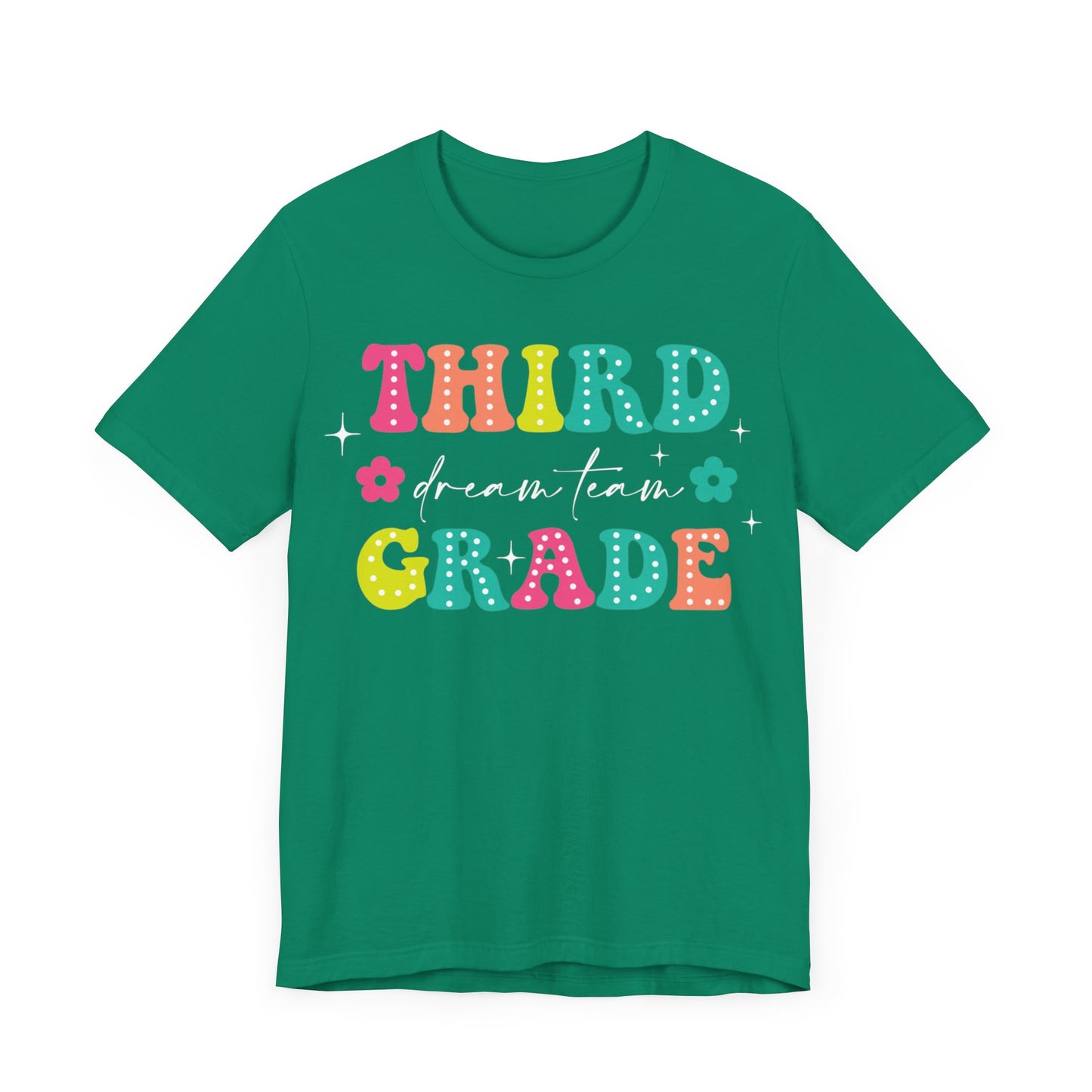 Third Grade Dream Team Shirt, School Shirt, Back To School Shirt, 3rd Grade Shirt, Gift for Teacher, Gift for Student