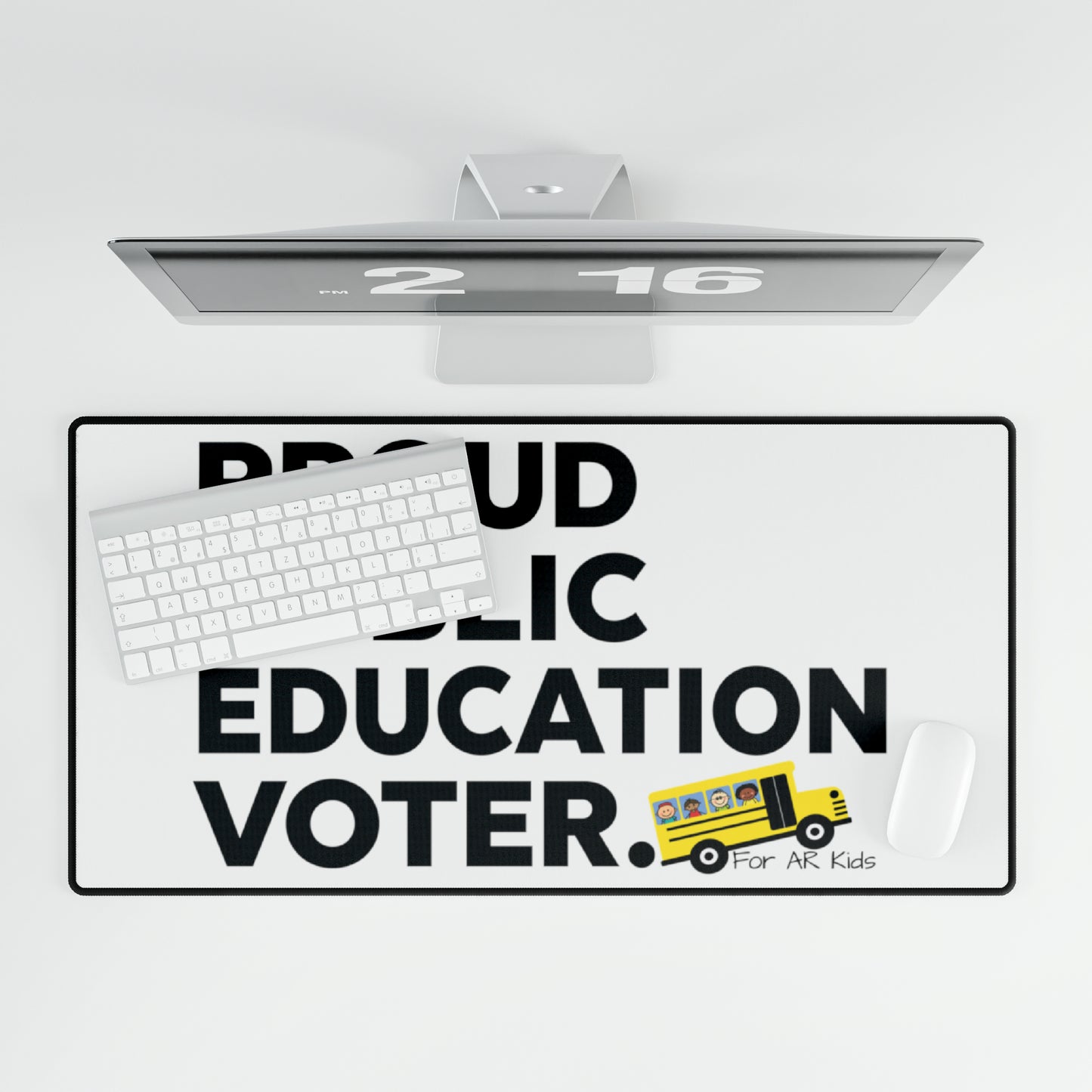 Proud Public Education Voter Desk Mats, AR Kids Desk Mats, Desk Pad, Office Gifts