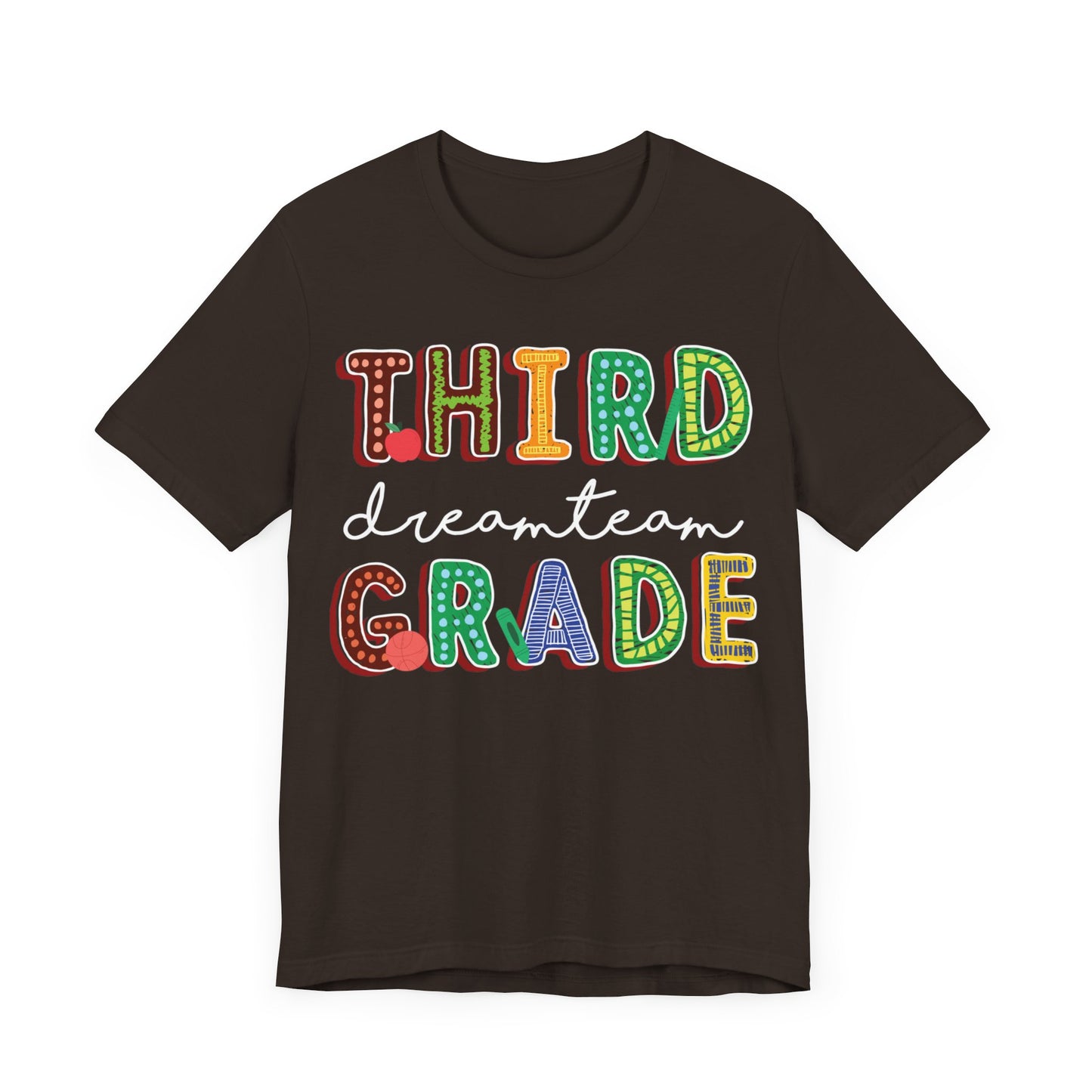 Third Grade Dream Team Shirt, School Shirt, Back To School Shirt, 3rd Grade Shirt, Gift for Teacher, Gift for Student