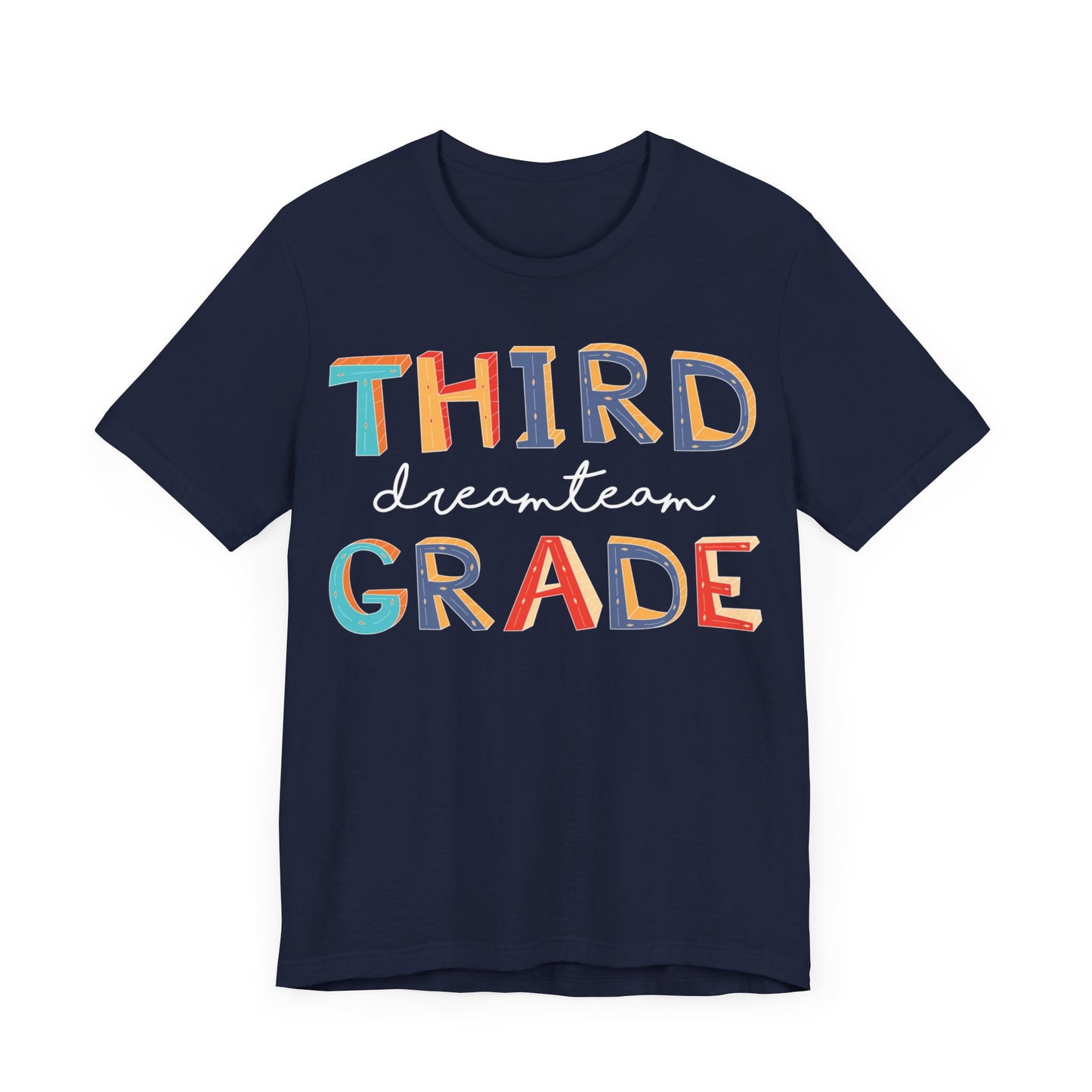 Third Grade Dream Team Shirt, School Shirt, Back To School Shirt, 3rd Grade Shirt, Gift for Teacher, Gift for Student