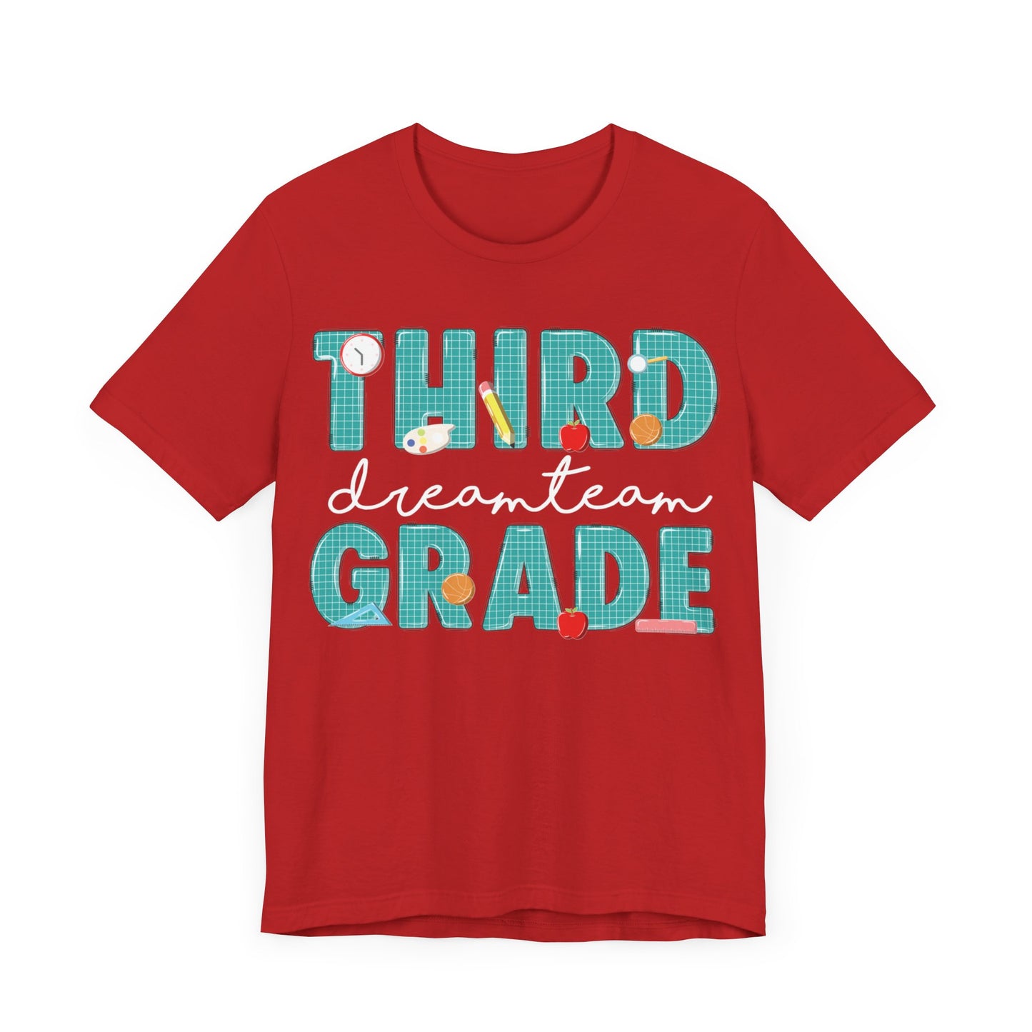 Third Grade Dream Team Shirt, School Shirt, Back To School Shirt, 3rd Grade Shirt, Gift for Teacher, Gift for Student