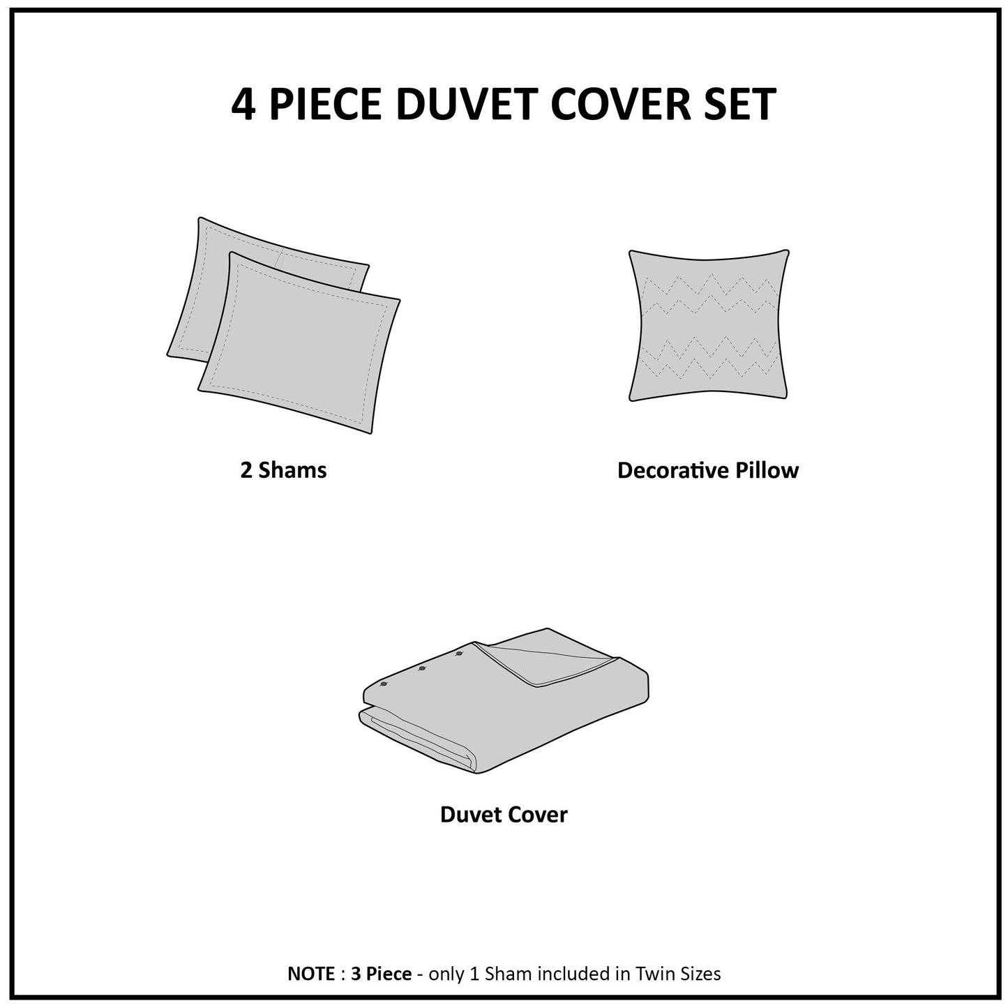 Home Essence Apartment Alyssa Velvet Duvet Cover Set