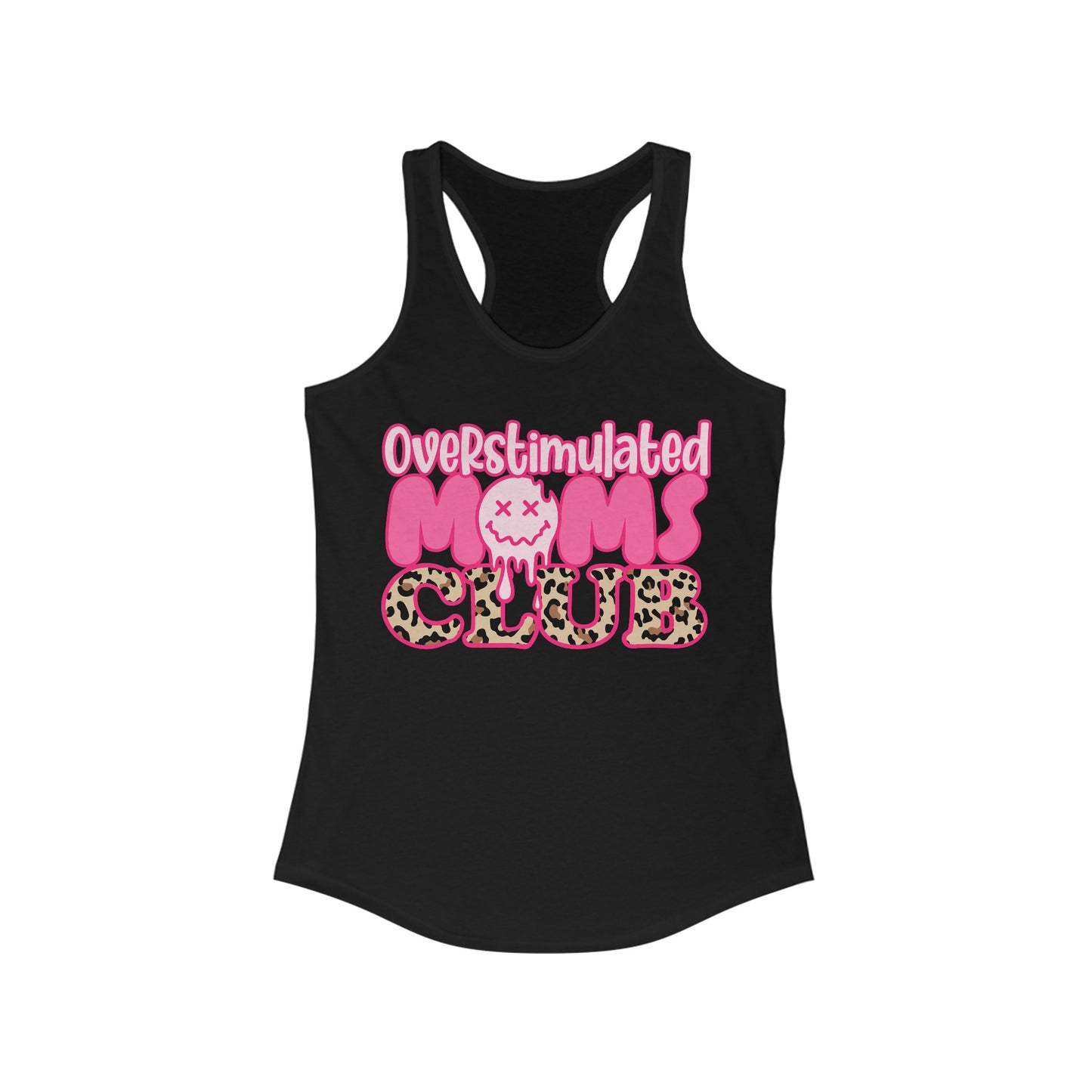 Overstimulated Mom Club Tank, Happy Mother's Day Tank, Nana Tank, Moms Tank, Grandma Tank, Women's Tank