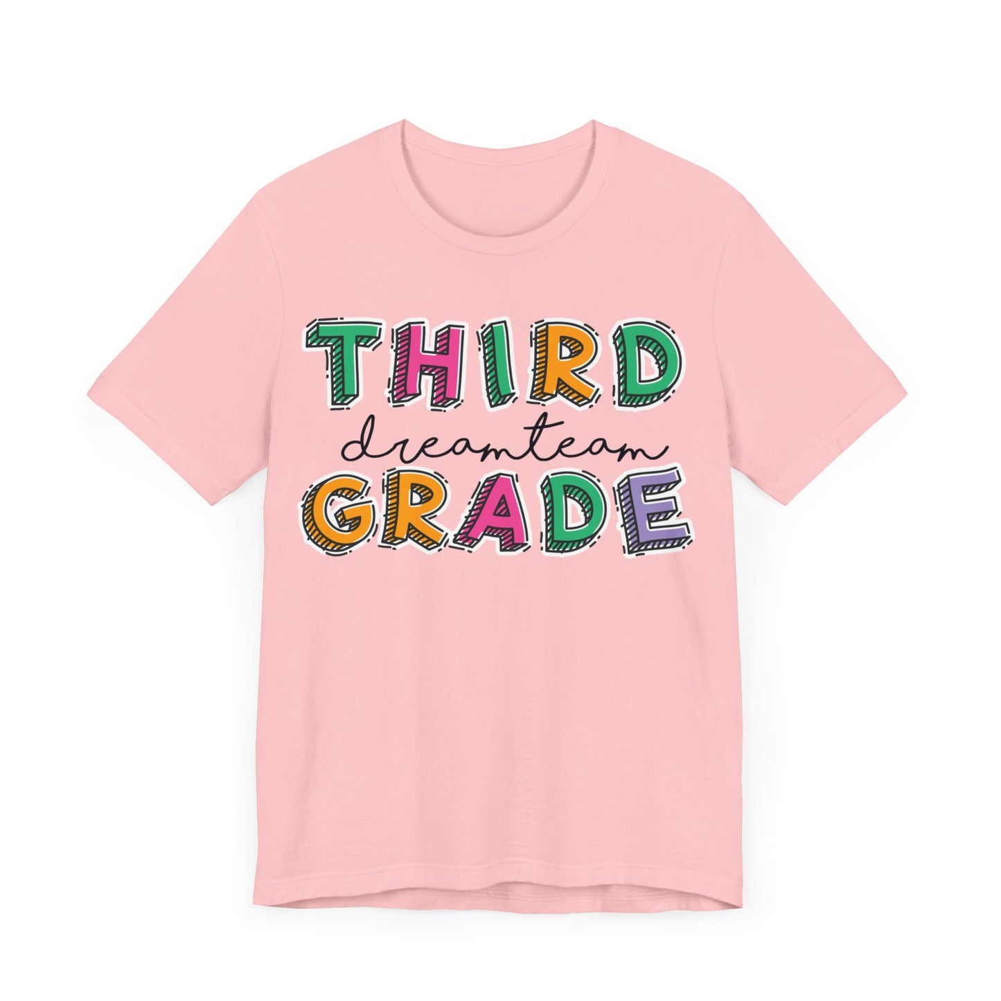 Third Grade Dream Team Shirt, School Shirt, Back To School Shirt, 3rd Grade Shirt, Gift for Teacher, Gift for Student