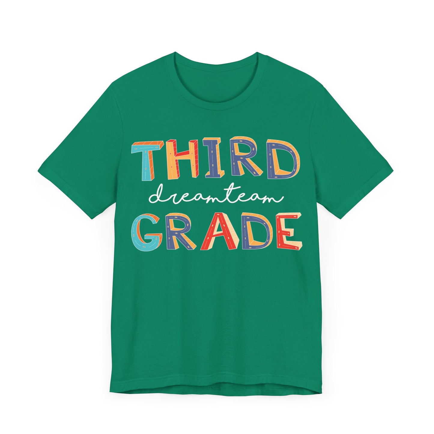 Third Grade Dream Team Shirt, School Shirt, Back To School Shirt, 3rd Grade Shirt, Gift for Teacher, Gift for Student