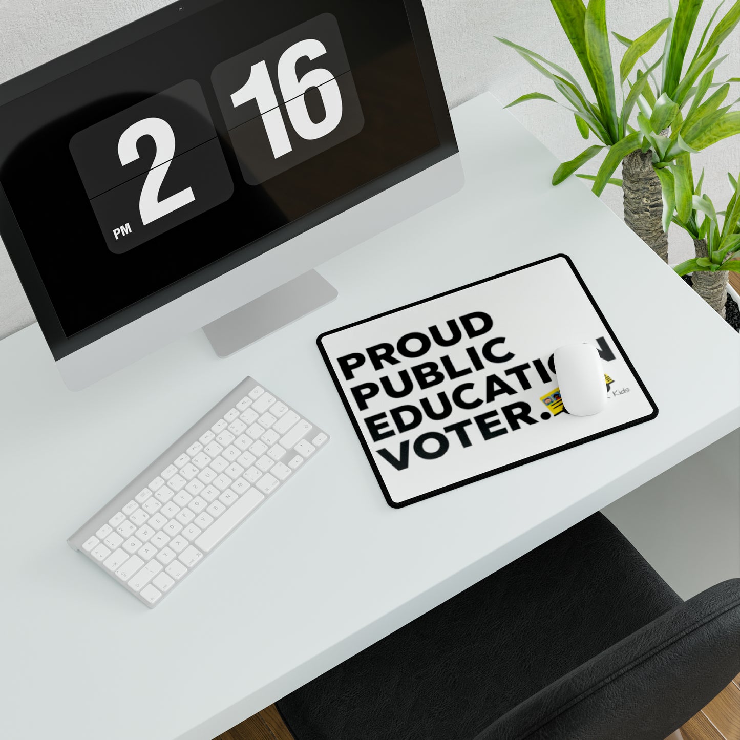 Proud Public Education Voter Desk Mats, AR Kids Desk Mats, Desk Pad, Office Gifts