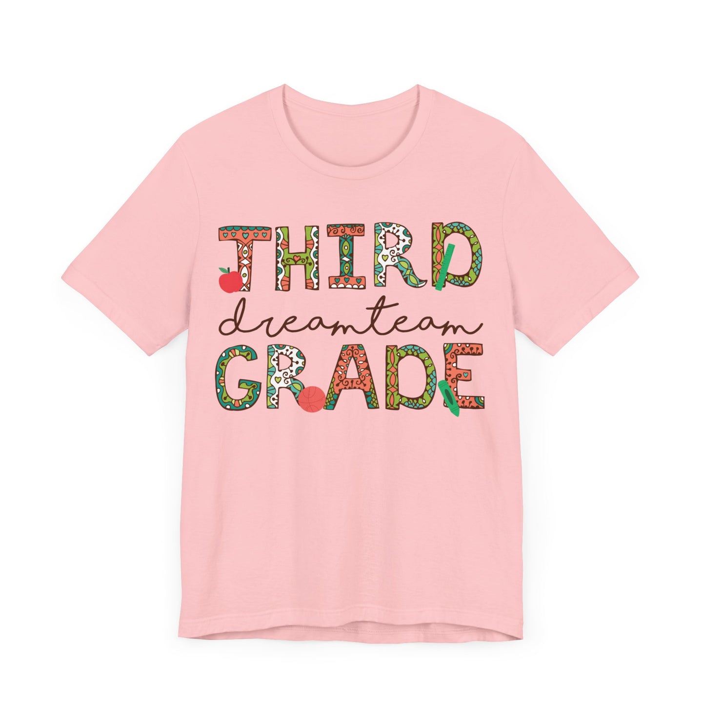 Third Grade Dream Team Shirt, School Shirt, Back To School Shirt, 3rd Grade Shirt, Gift for Teacher, Gift for Student