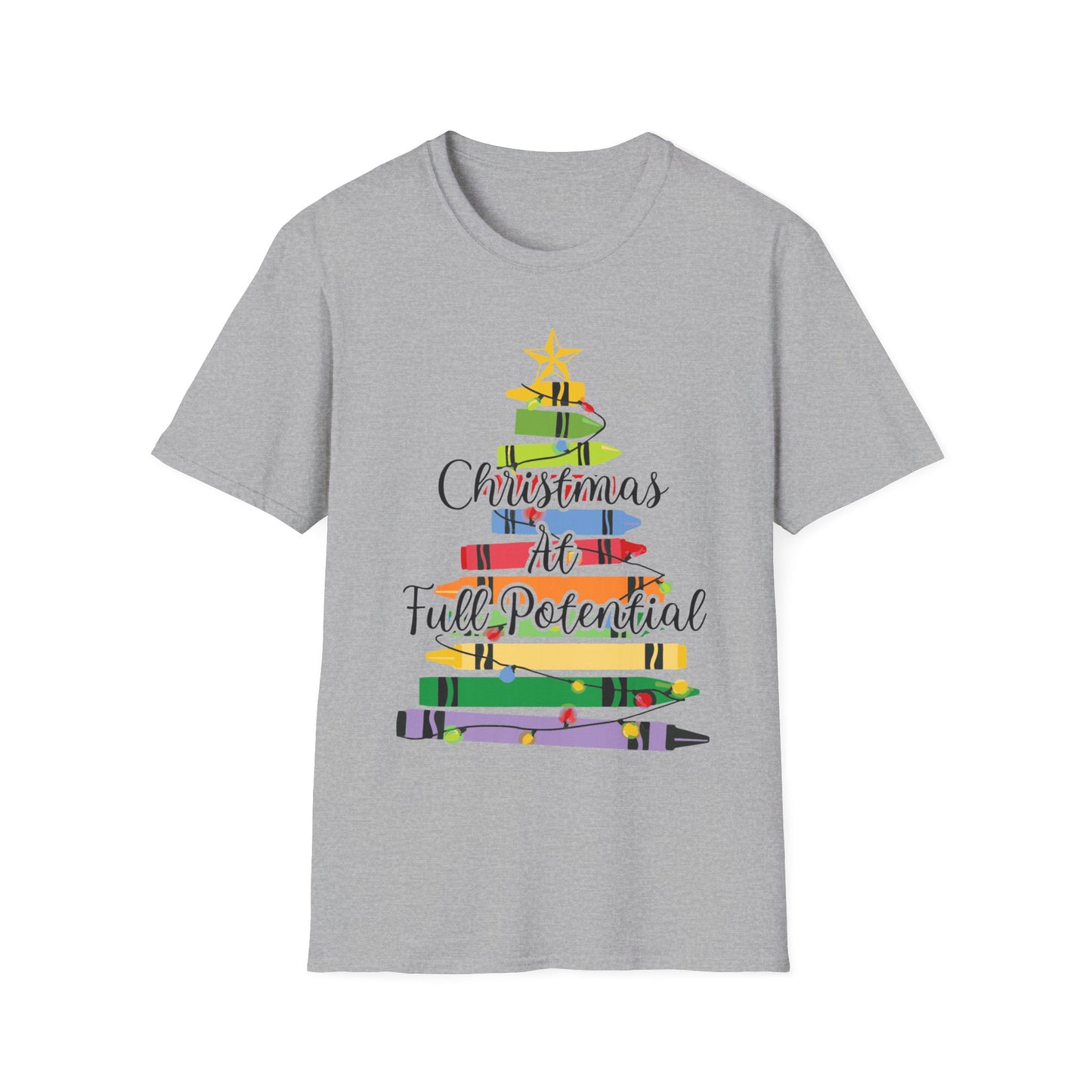 Christmas At Full Potential Unisex Softstyle T-Shirt