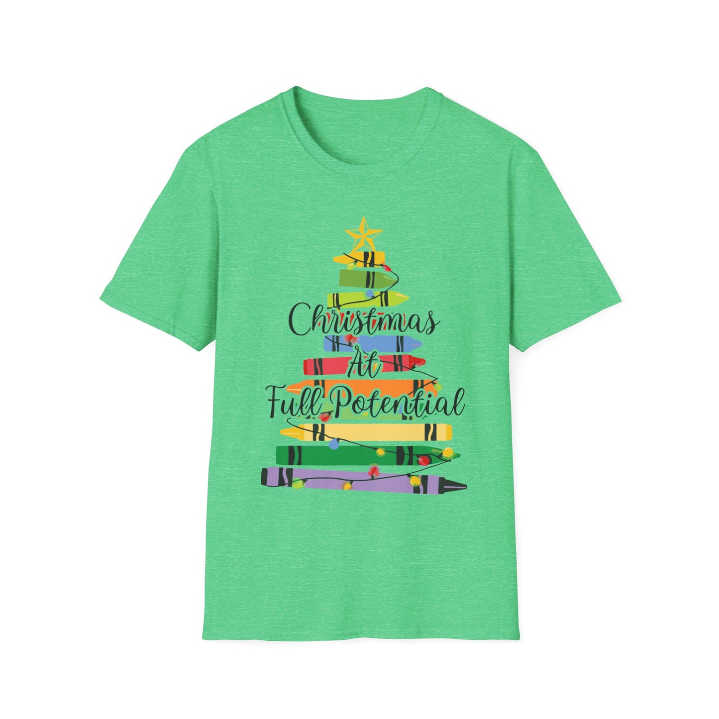 Christmas At Full Potential Unisex Softstyle T-Shirt