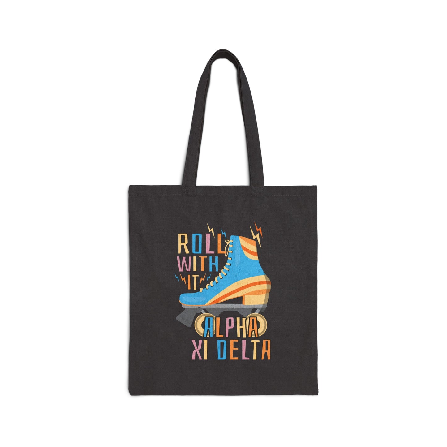 Roll With It Alpha Xi Delta Totebag, Alpha Xi Delta Totebag, Sorority Merch Totebag, Trendy Alpha Totebag, Alpha Xi Sorority Totebag