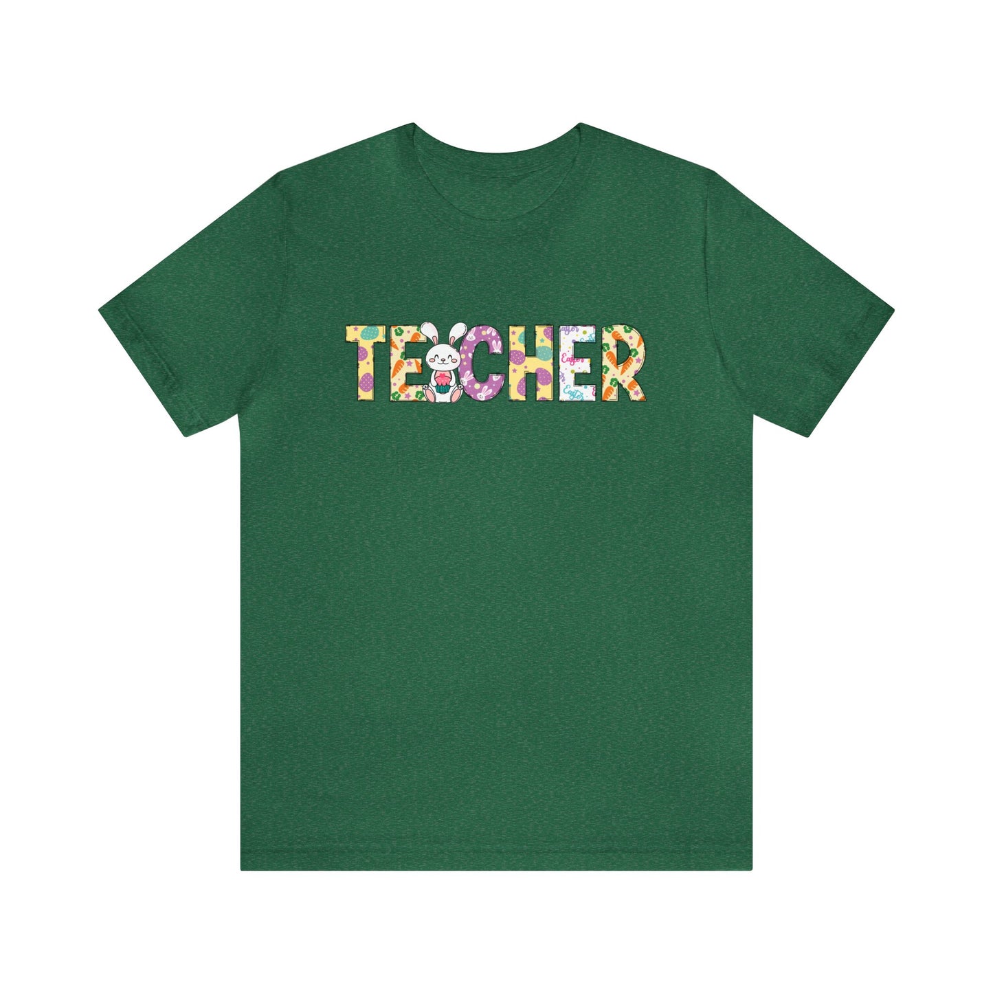 Happy Easter Teacher Shirt, Easter Shirt, Bunny Shirt, Happy Easter Shirt, Easter Bunny Shirt, Teacher Shirt