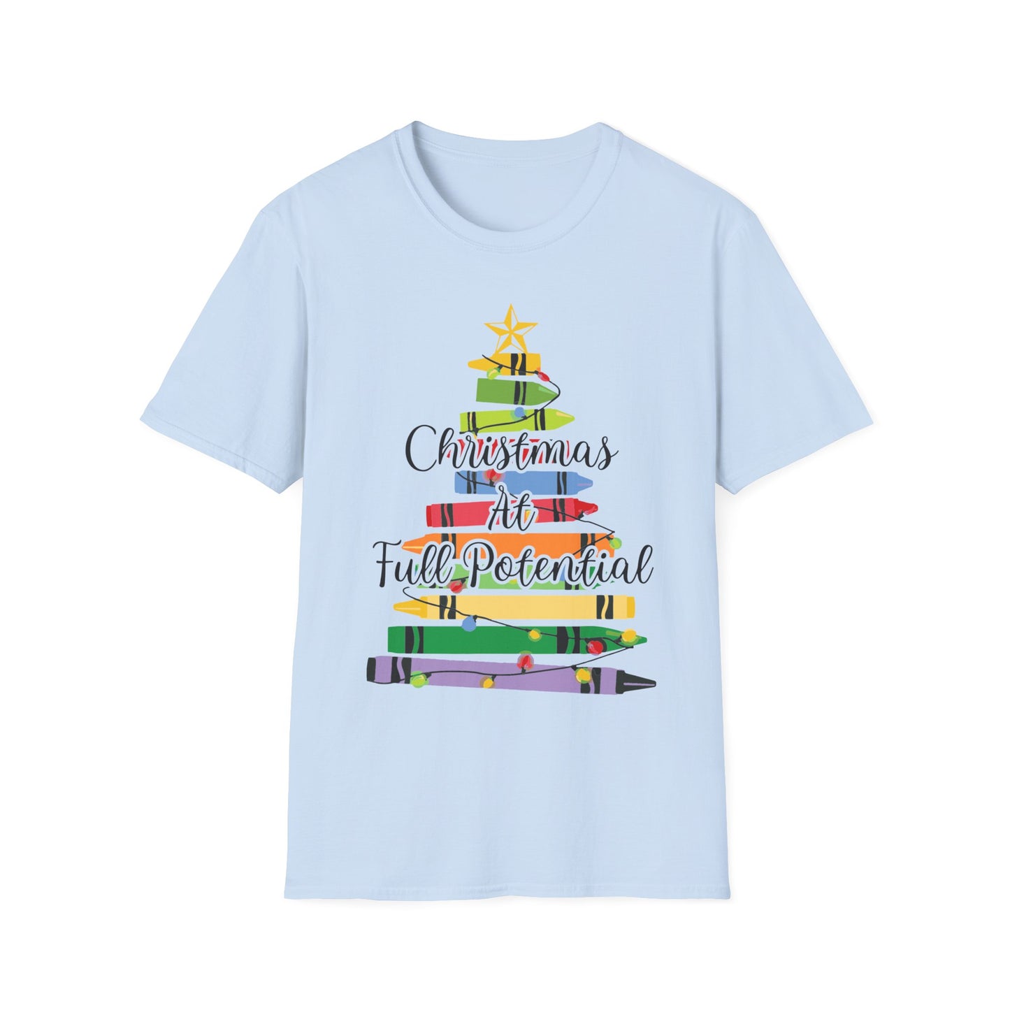 Christmas At Full Potential Unisex Softstyle T-Shirt