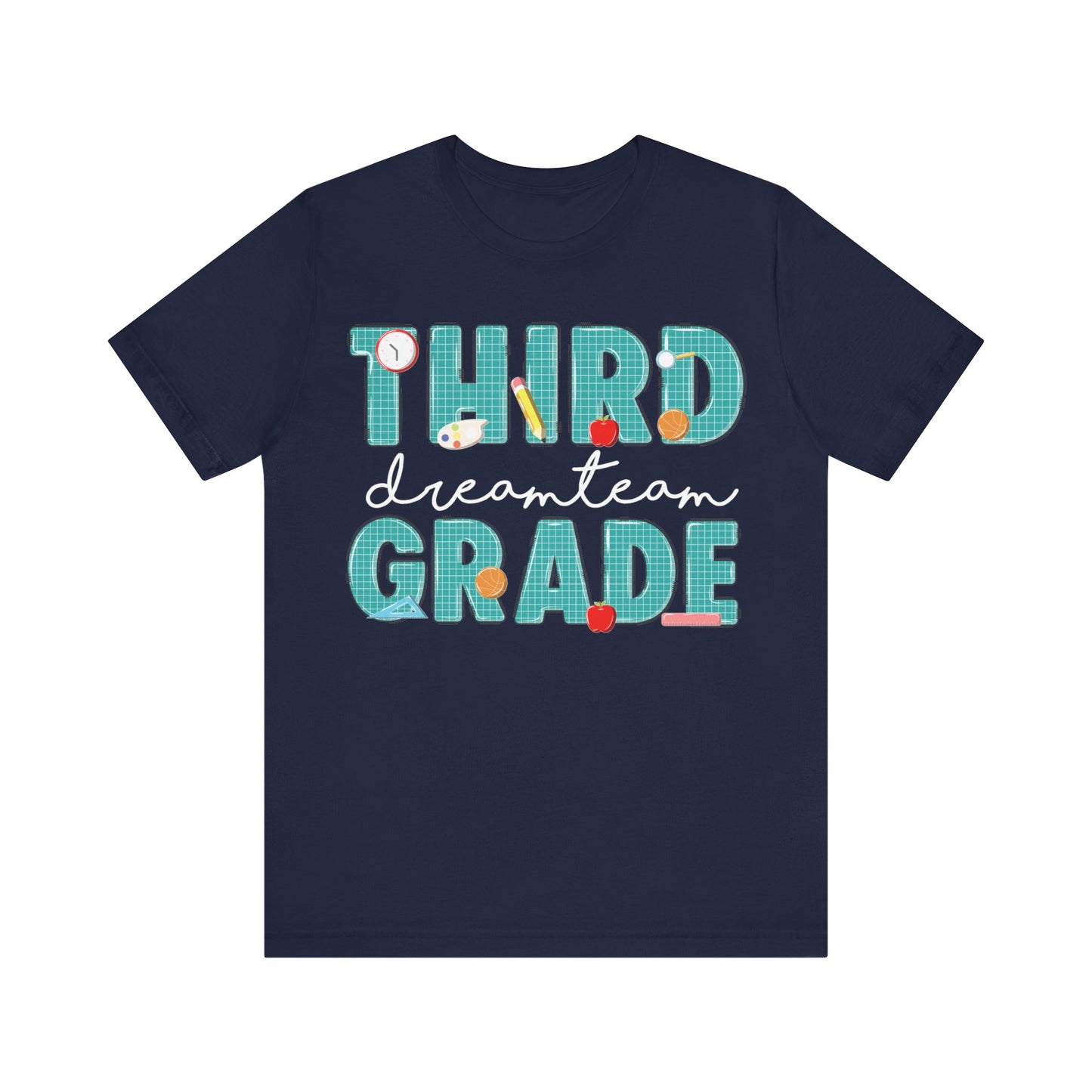 Third Grade Dream Team Shirt, School Shirt, Back To School Shirt, 3rd Grade Shirt, Gift for Teacher, Gift for Student