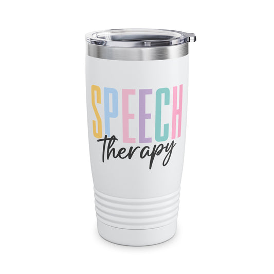 Speech Therapy Tumbler, Speech Pathologist Tumbler, SLP Tumbler, Therapist Tumbler, Therapy Tumbler