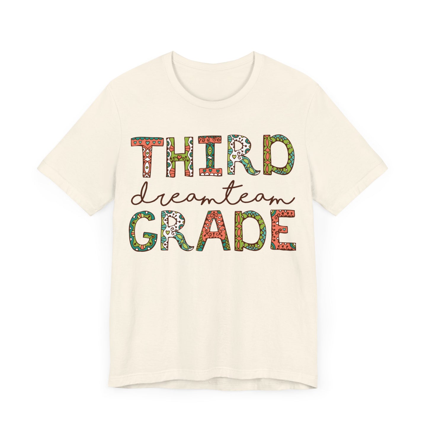 Third Grade Dream Team Shirt, School Shirt, Back To School Shirt, 3rd Grade Shirt, Gift for Teacher, Gift for Student