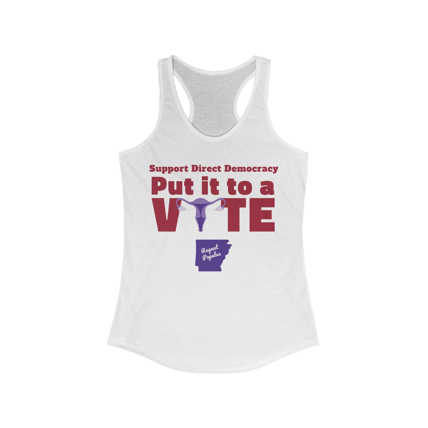 Support Direct Democracy Put It To A Vote Shirt, Regnat Populus Tank Top